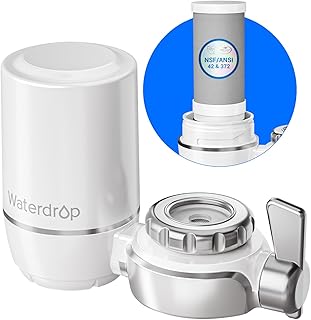 Waterdrop FC-01 Water Filter for Sink Faucet, 320 Gallons | Reduces Chlorine, NSF Certified Tap Water Filter for Kitchen Sink, Lead-Free Material, Easy Installation, 1 Filter customer photo 1