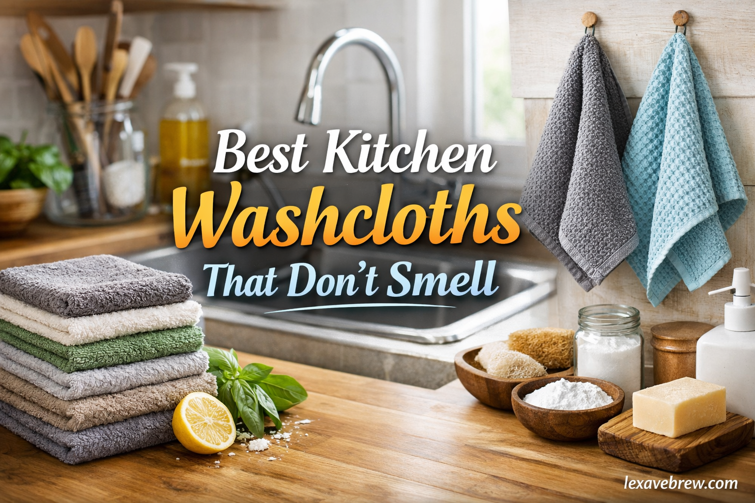 best kitchen washcloths that don't smell