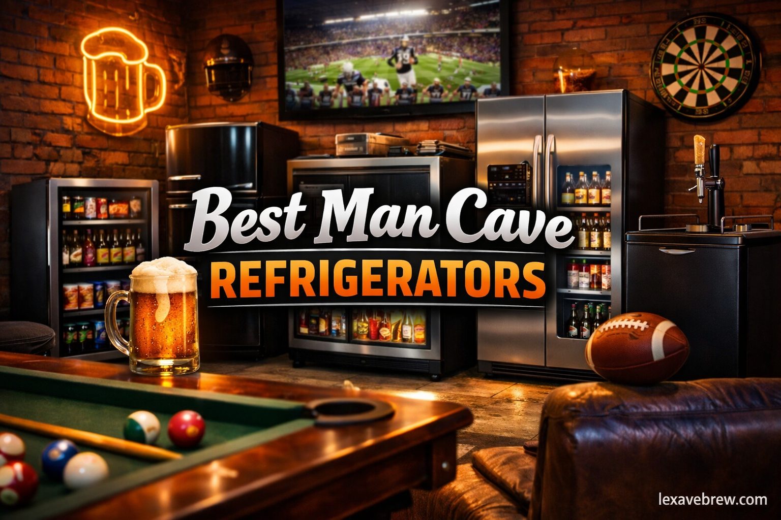 best man cave refrigerators