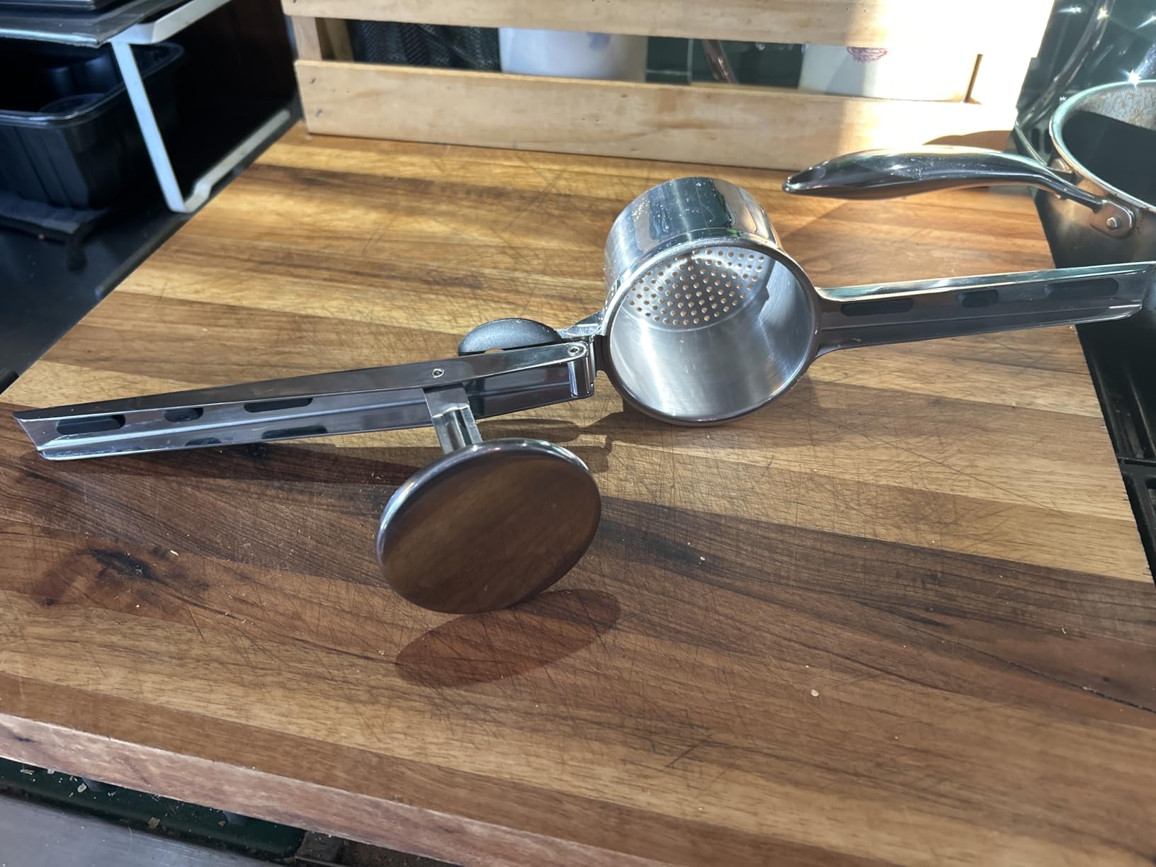 OXO Good Grips Stainless Steel Potato Ricer customer photo 2