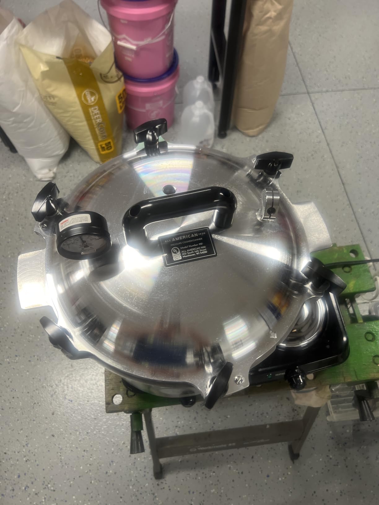 All American 1930: 21.5qt Pressure Cooker/Canner (The 921) - Exclusive Metal-to-Metal Sealing System customer photo 1