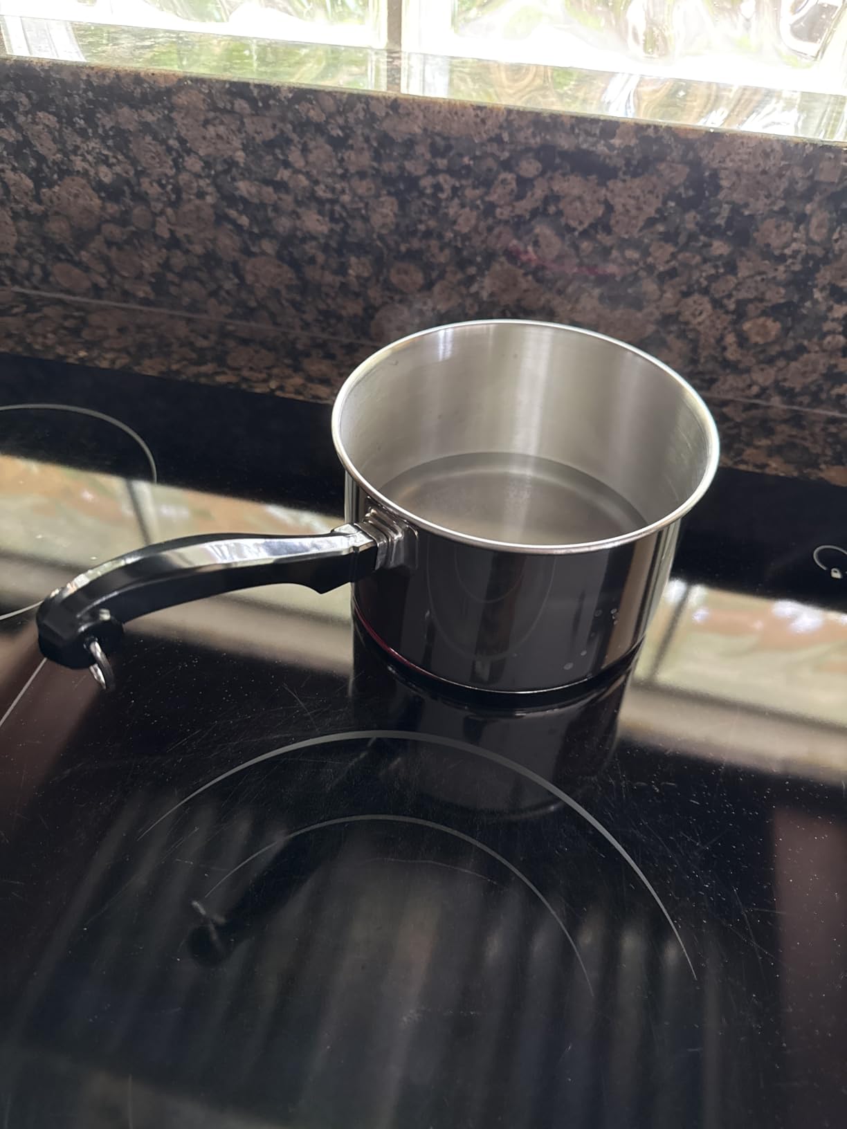 Farberware Classic Stainless Steel 2-Quart Mirror Satin Covered Saucepan, Silver customer photo 1