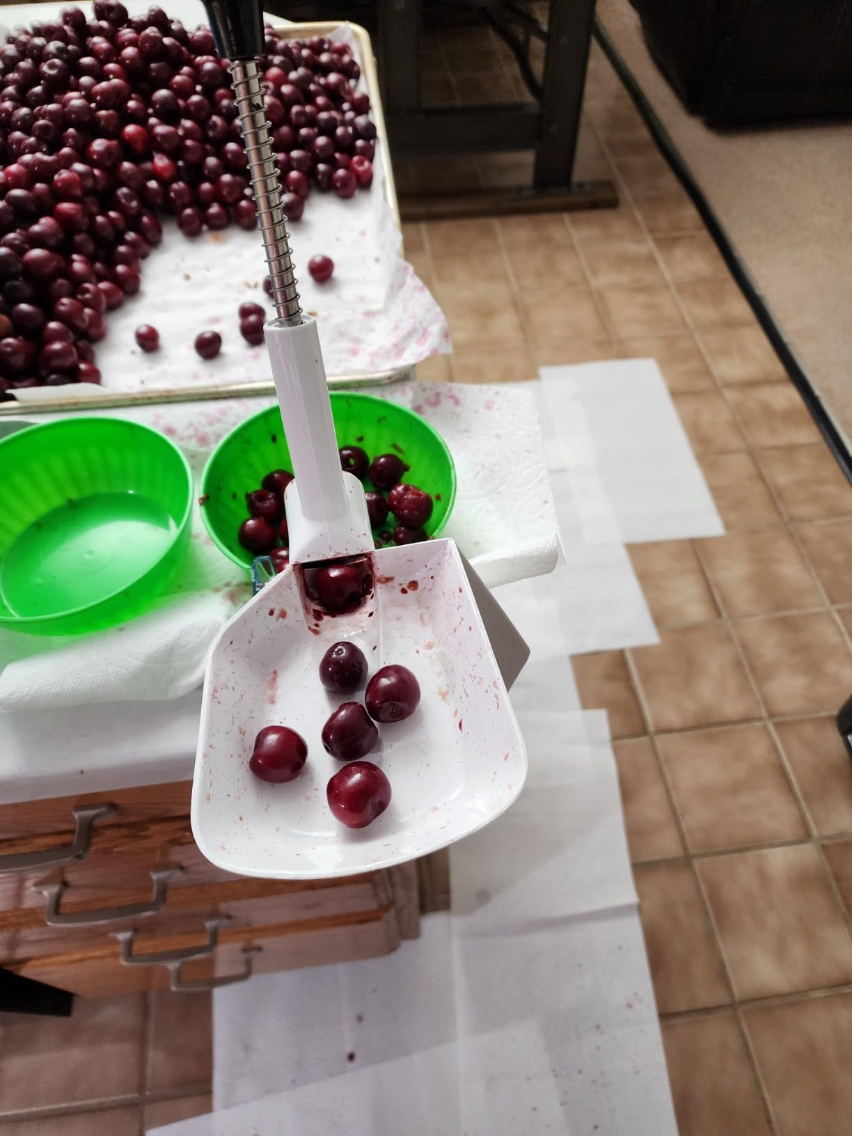 Norpro Deluxe Cherry Pitter with Clamp customer photo 2