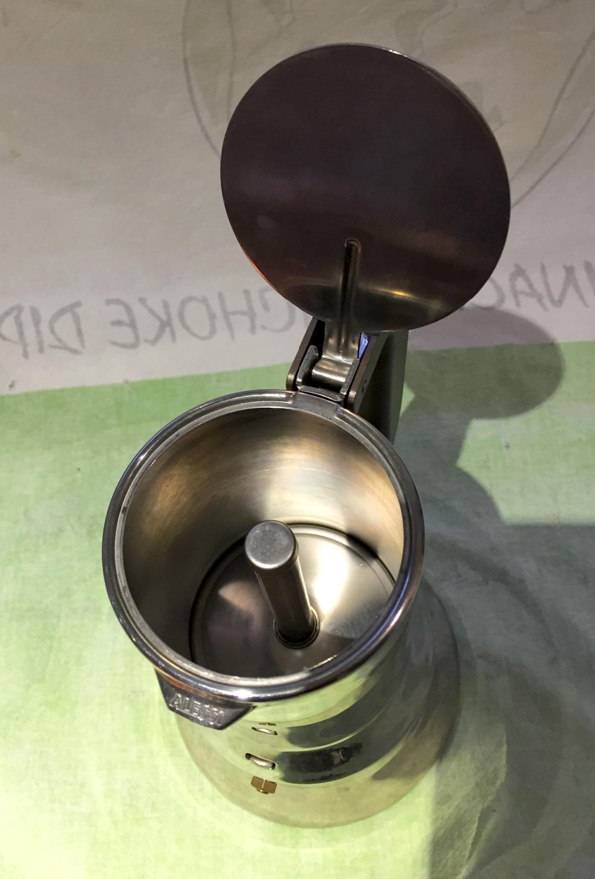 Alessi 9090/6 - Design Stovetop Espresso Coffee Maker, 18/10 Stainless Steel, Mirror Polished, 6 cups customer photo 2
