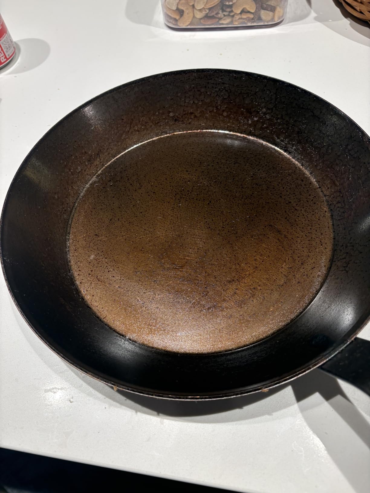 Matfer Bourgeat Black Carbon Steel Frying Pan, 11 3/4