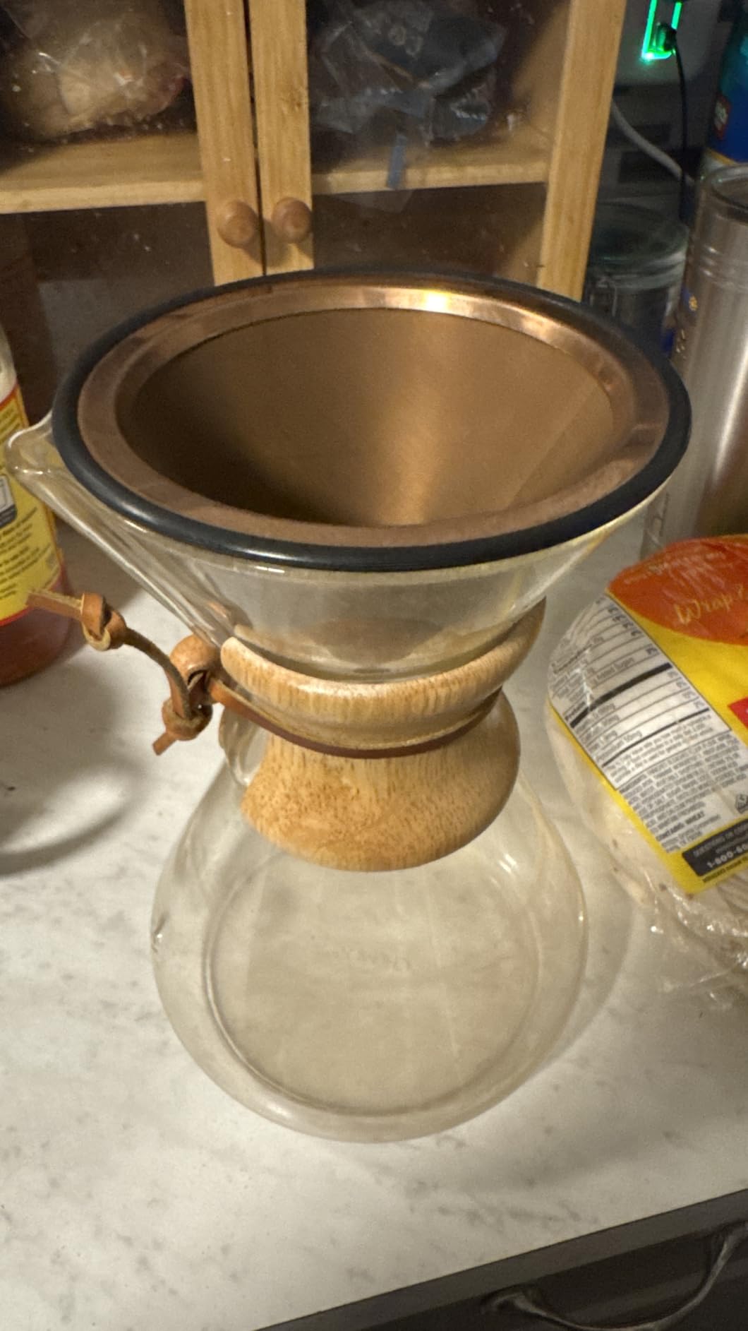 Pour-Over Glass Coffeemaker - Classic Series - 10-Cup - Exclusive Packaging customer photo 1