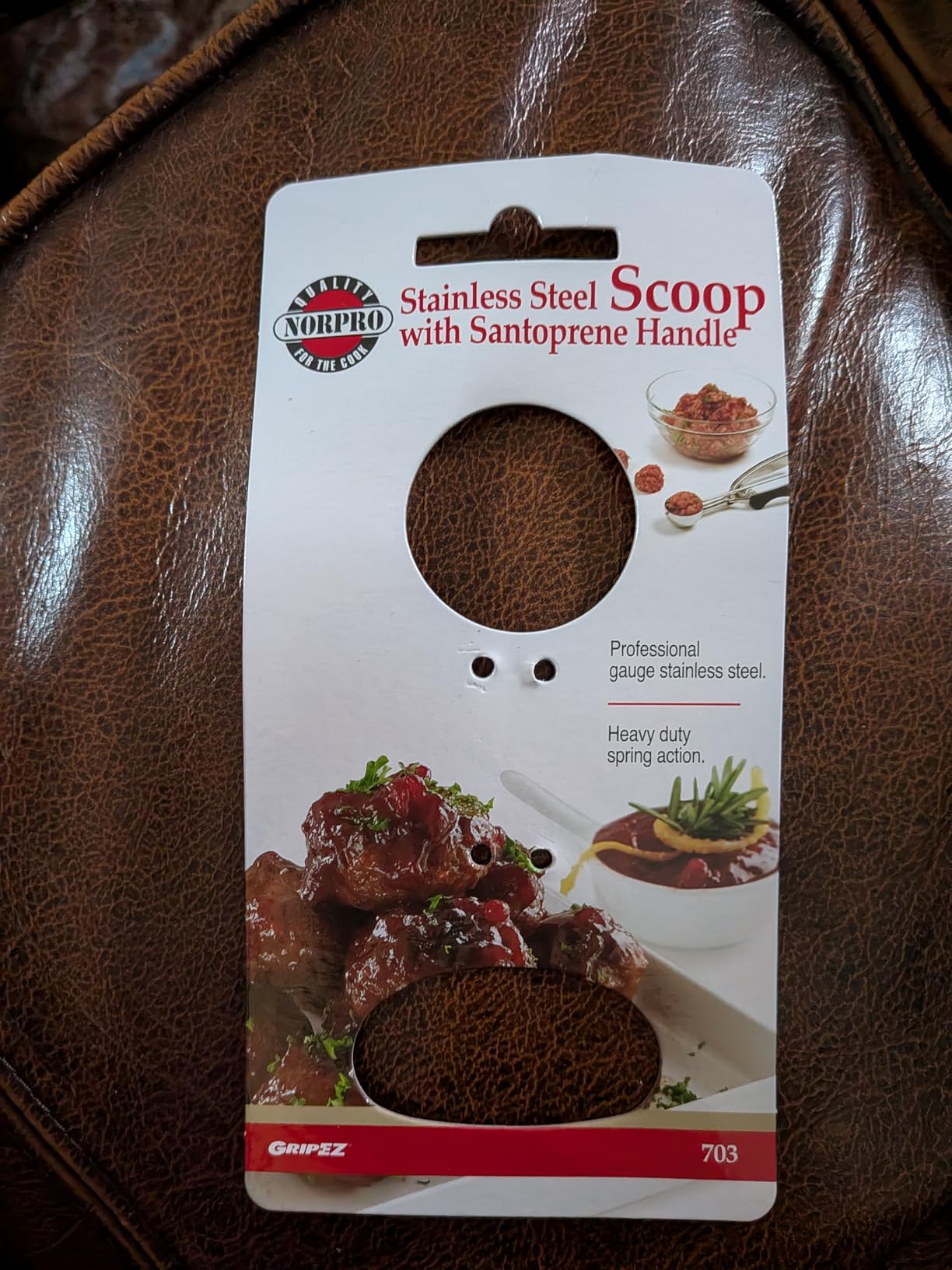 Norpro NOR- SCOOP, SANTOPRENE HANDLE, 42MM (2 Tablespoon) customer photo 1