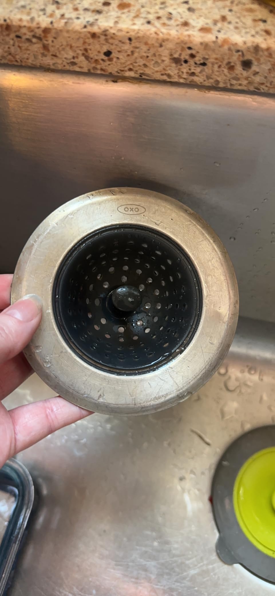 OXO Good Grips Silicone Sink Drain Strainer customer photo 2