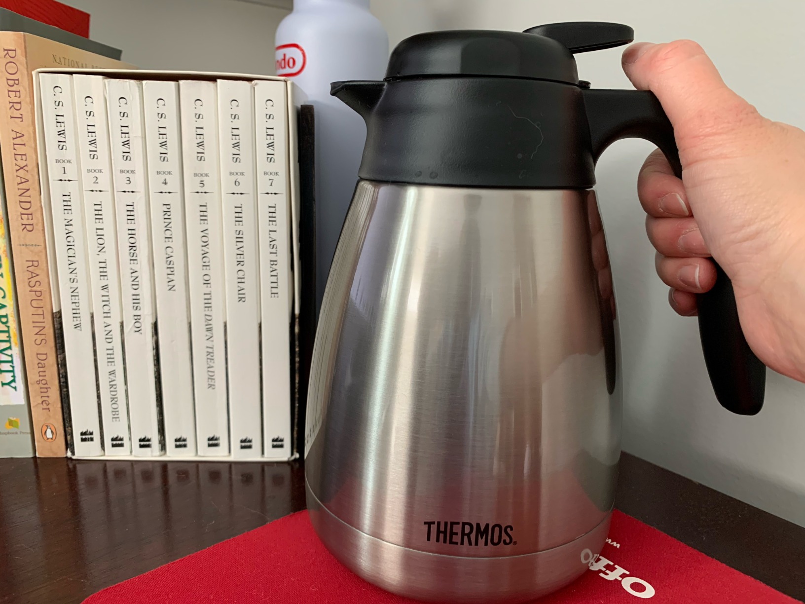 Thermos 34-Ounce Vacuum Insulated Stainless Steel Carafe customer photo 1