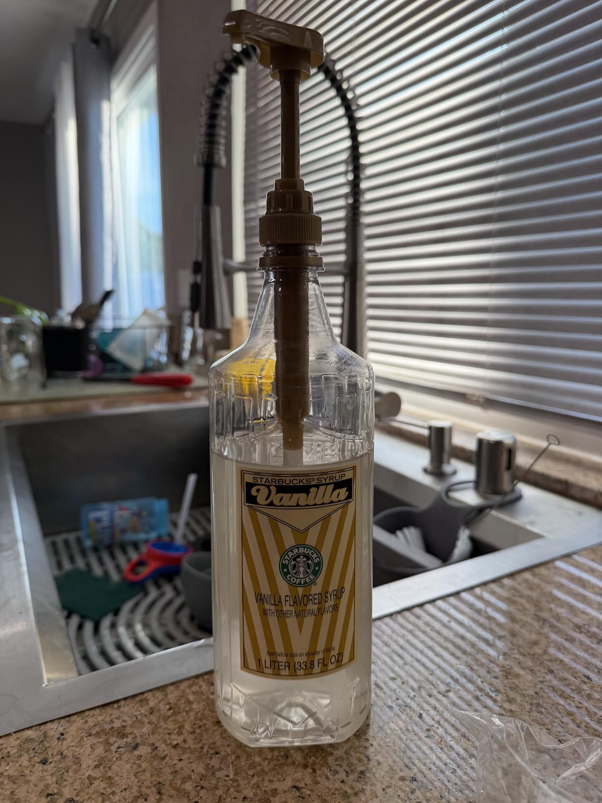 Syrup Pump Compatible with Torani, DaVinci and Skinny (Set of 2) - fits bottles (25.4 oz-750ml) (Gold) customer photo 1