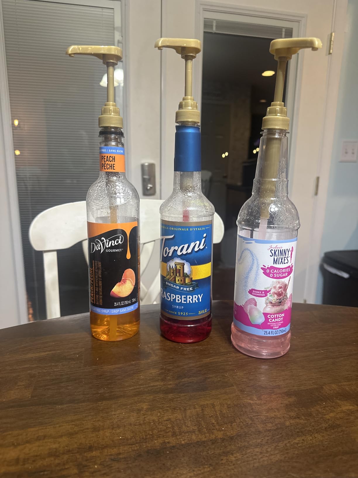 Syrup Pump Compatible with Torani, DaVinci and Skinny (Set of 2) - fits bottles (25.4 oz-750ml) (Gold) customer photo 2