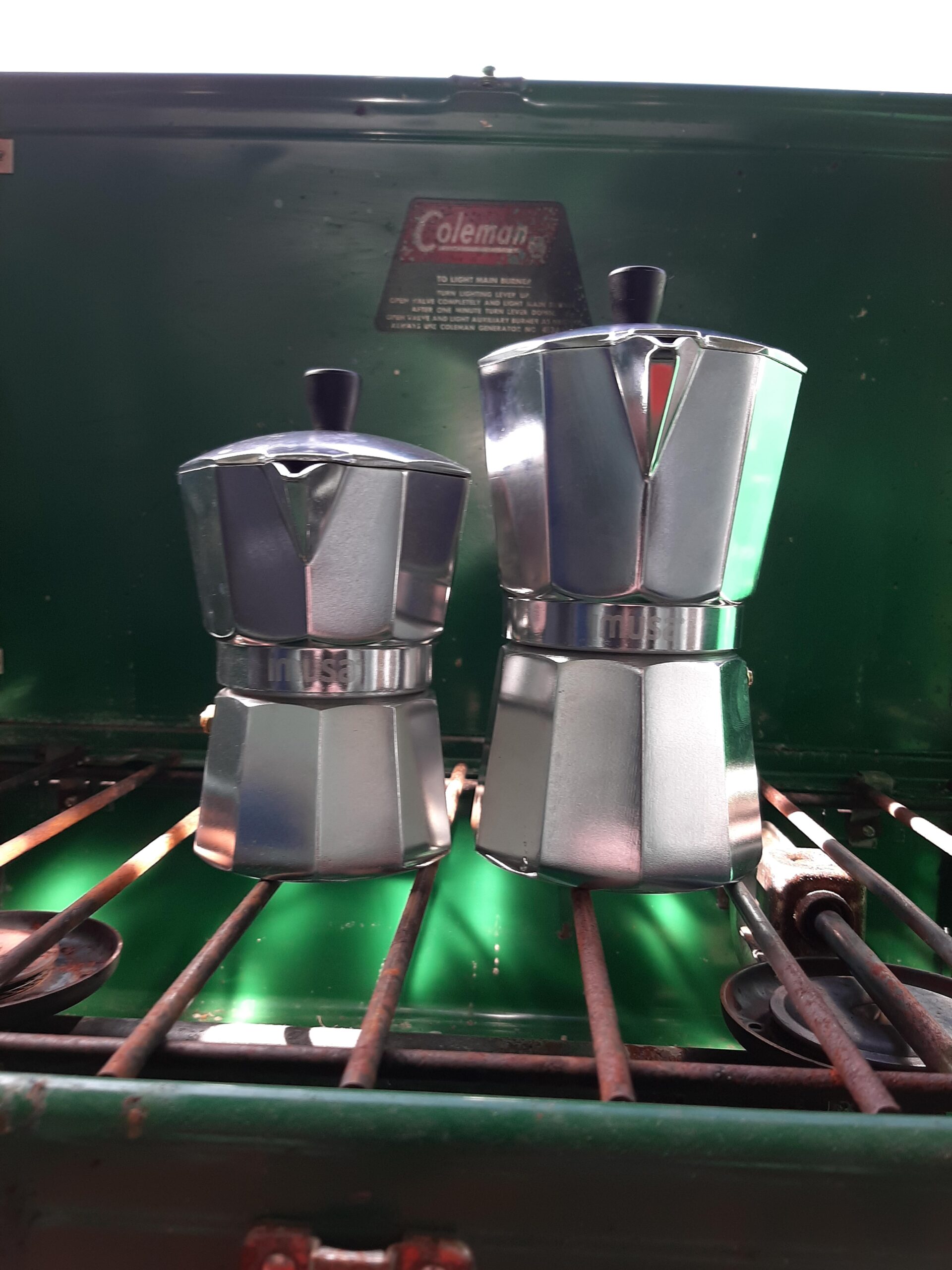 Imusa USA Aluminum Stovetop 6-cup Espresso Maker (B120-43V), Silver customer photo 2