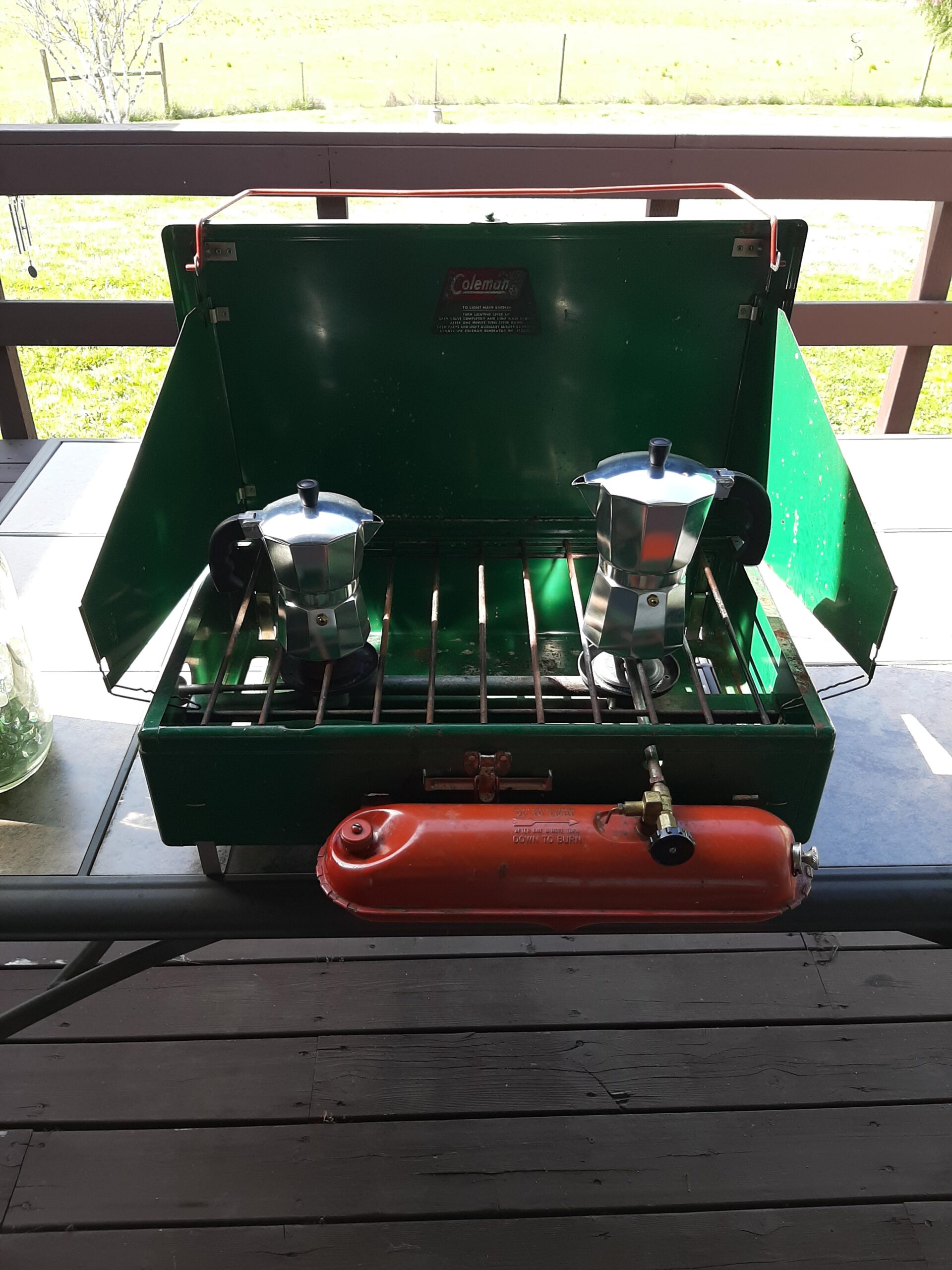 Imusa USA Aluminum Stovetop 6-cup Espresso Maker (B120-43V), Silver customer photo 2