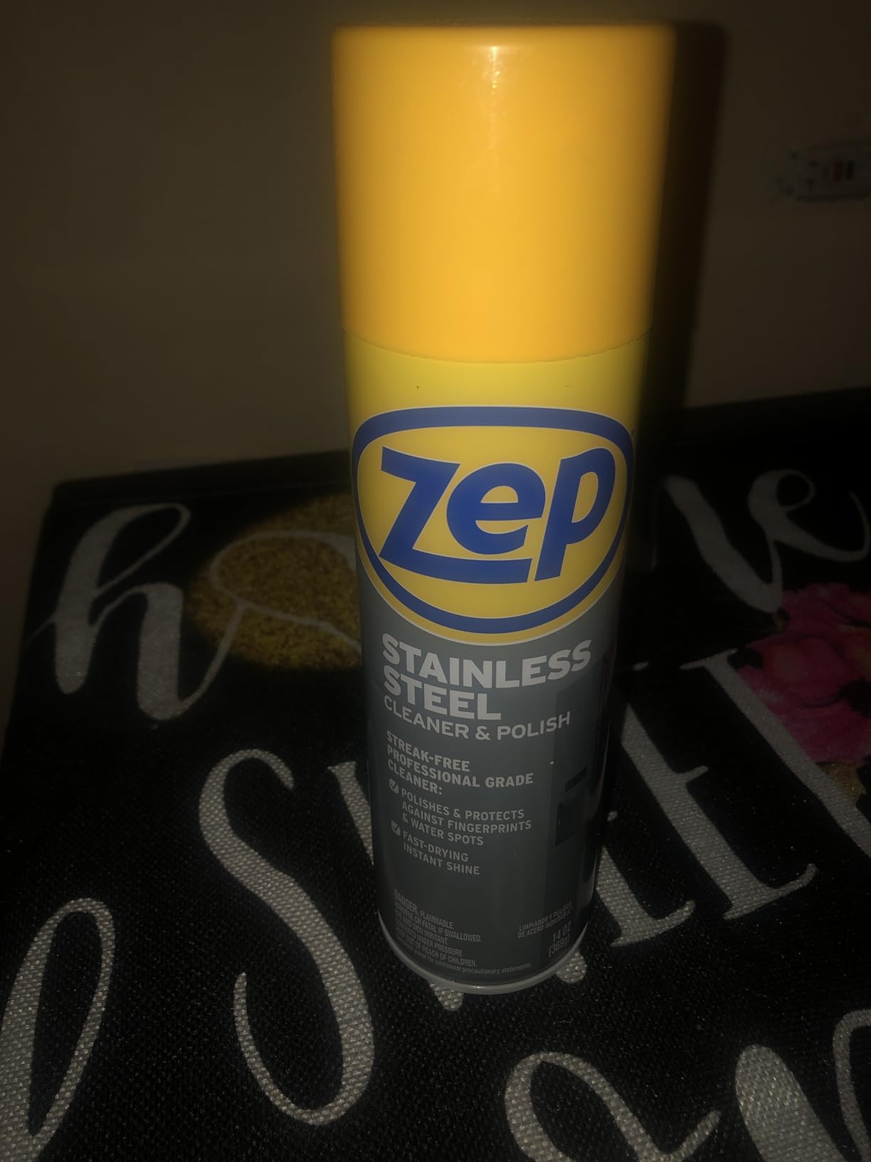 Zep Stainless Steel Cleaner and Polish 14 ounces - ZUSSTL14 - Protects Metal Surfaces from Fingerprints, Soil and Waterspots customer photo 2