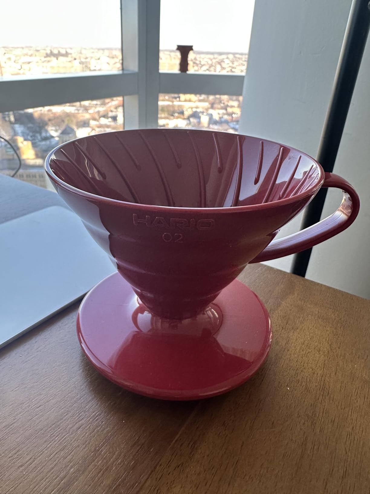 V60 Plastic Coffee Dripper, Size 02, Clear customer photo 1