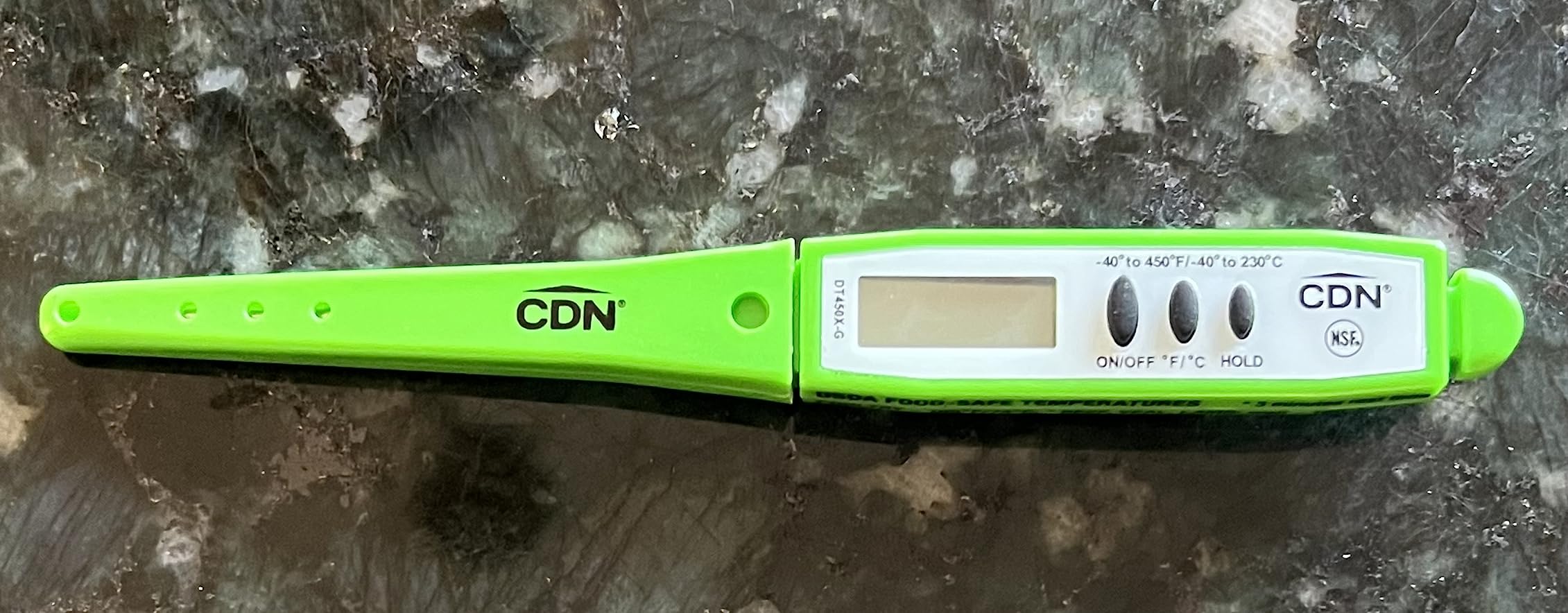 CDN Waterproof Digital Cooking Thermometer Instant Read 2.75