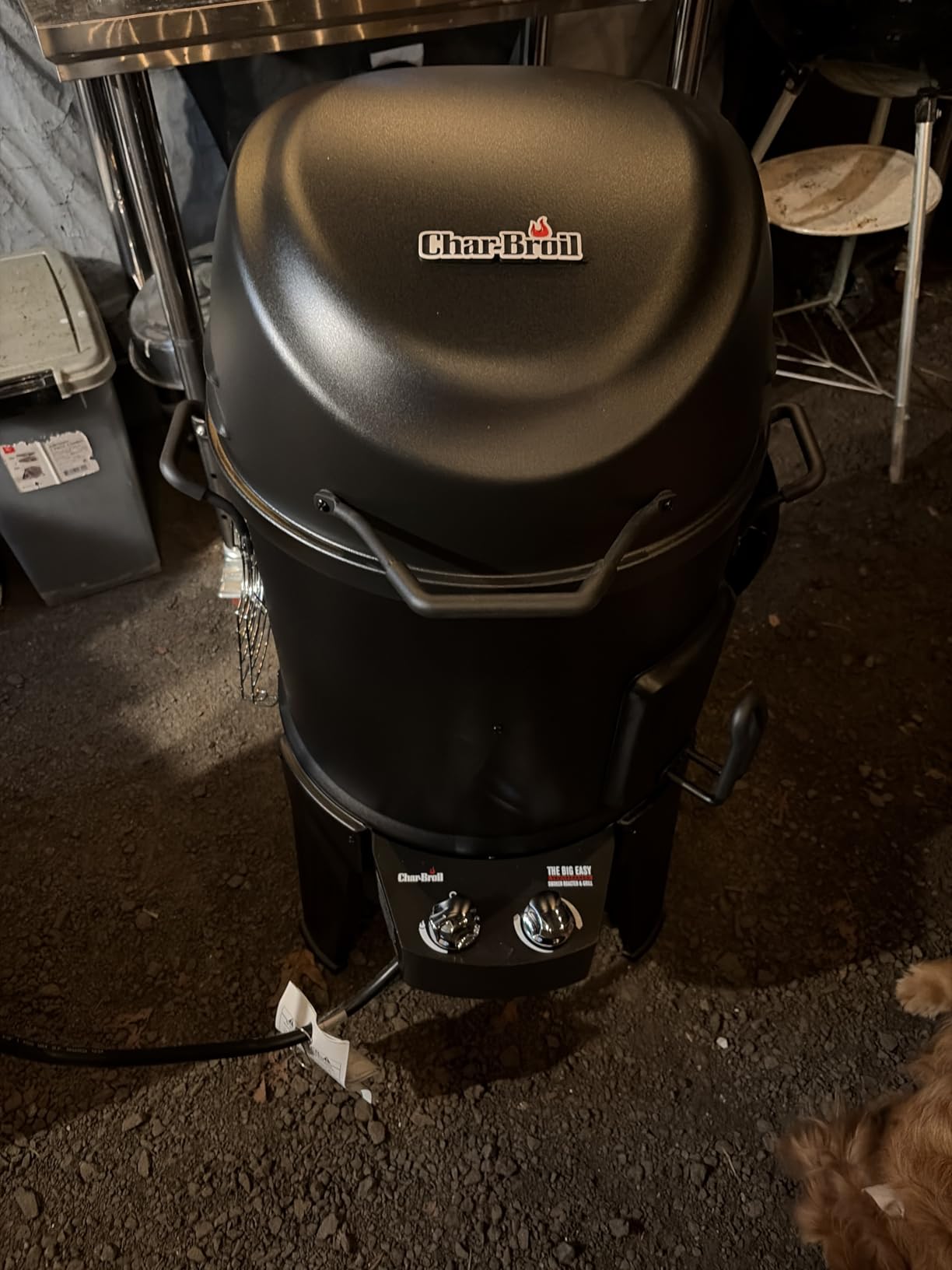 Char-Broil The Big Easy TRU-Infrared 3-in-1 Smoker, Roaster & Gas Grill, Black customer photo 1