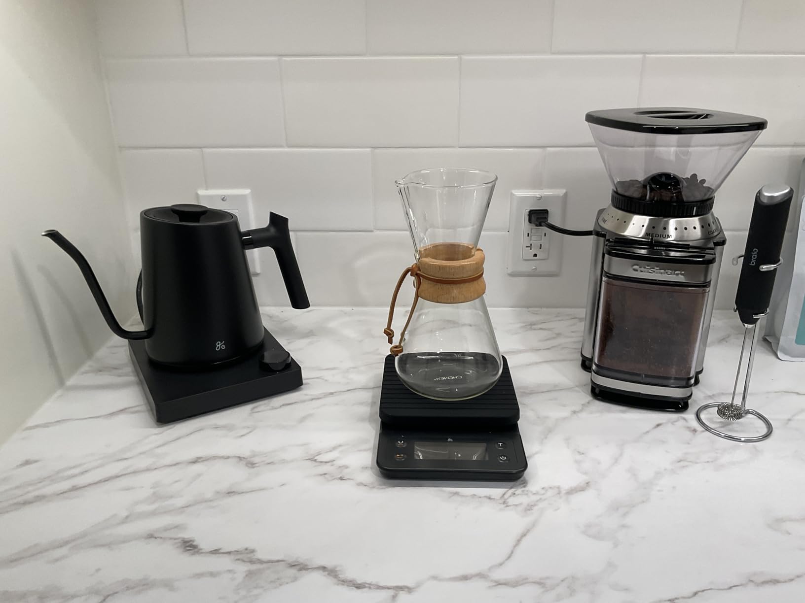 Pour-Over Glass Coffeemaker - Classic Series - 3-Cup - Exclusive Packaging customer photo 1
