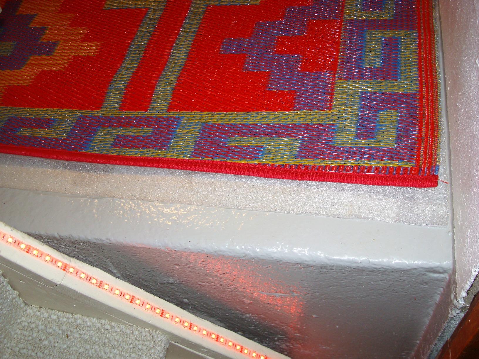 Fab Habitat Outdoor Rug - Waterproof, Fade Resistant, Crease-Free - Premium Recycled Plastic - Vintage Boho Kilim - Large Patio, Deck, Sunroom, Camping, RV - Lhasa - Orange & Violet - 6 x 9 ft customer photo 1