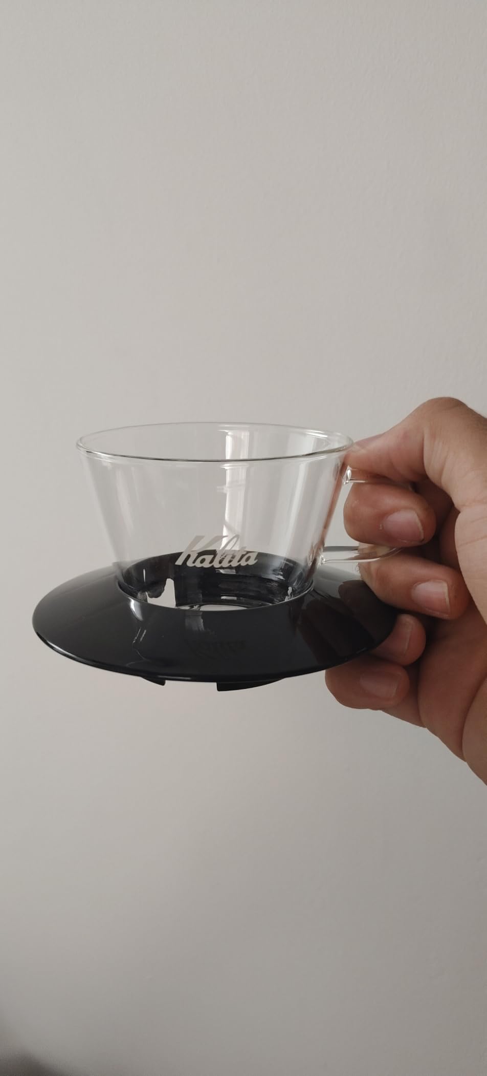 Kalita Wave Dripper 155 Series Glass [1-2 person] #05045 Japan Import customer photo 1