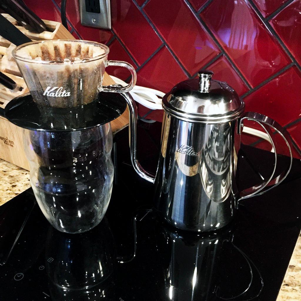Kalita Wave Dripper 155 Series Glass [1-2 person] #05045 Japan Import customer photo 2