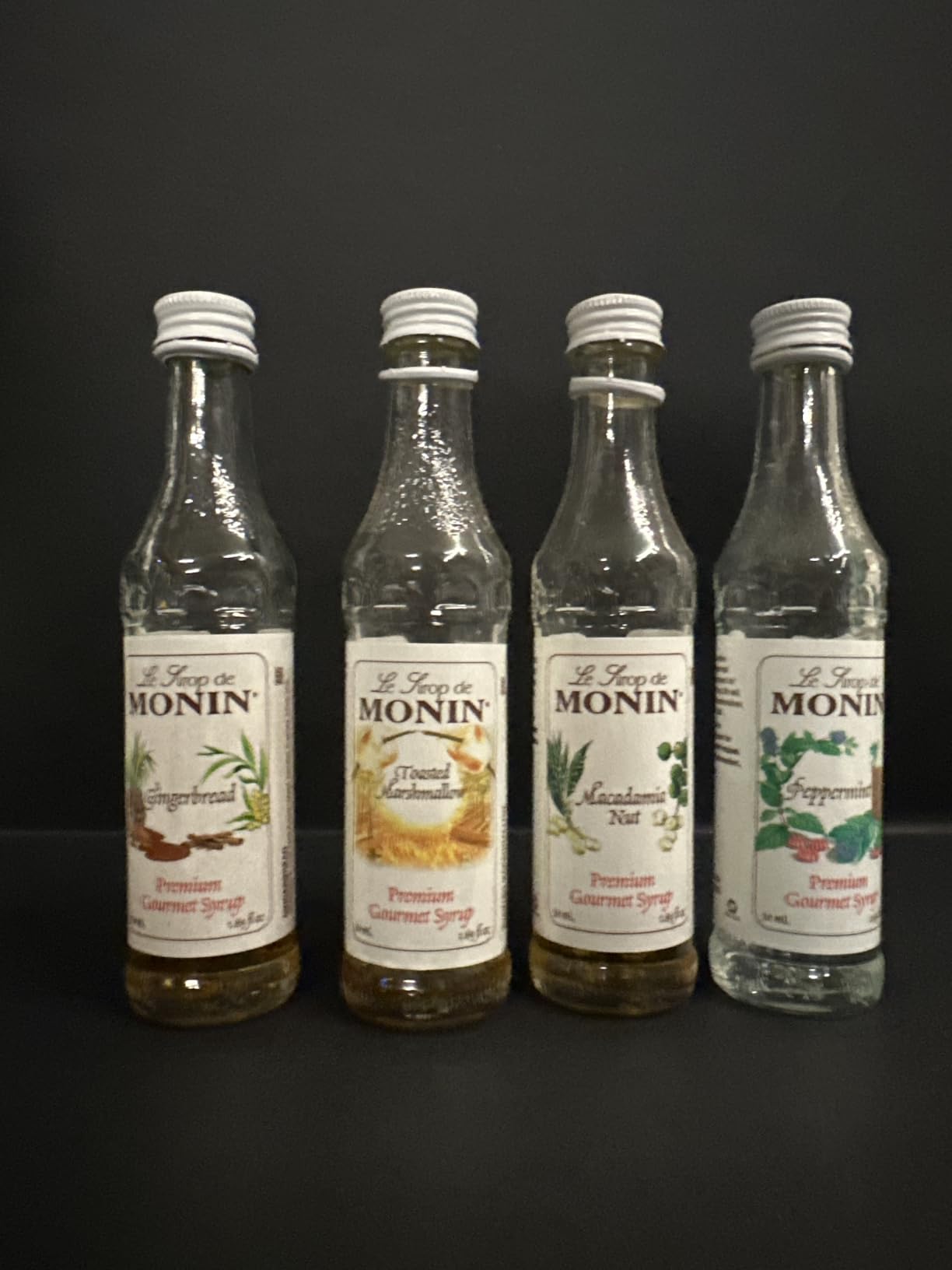 Monin - 5 Flavor Classic Cocktail Collection: Pomegranate, Mojito, Agave Nectar, Mango, and Pure Cane Syrups customer photo 2