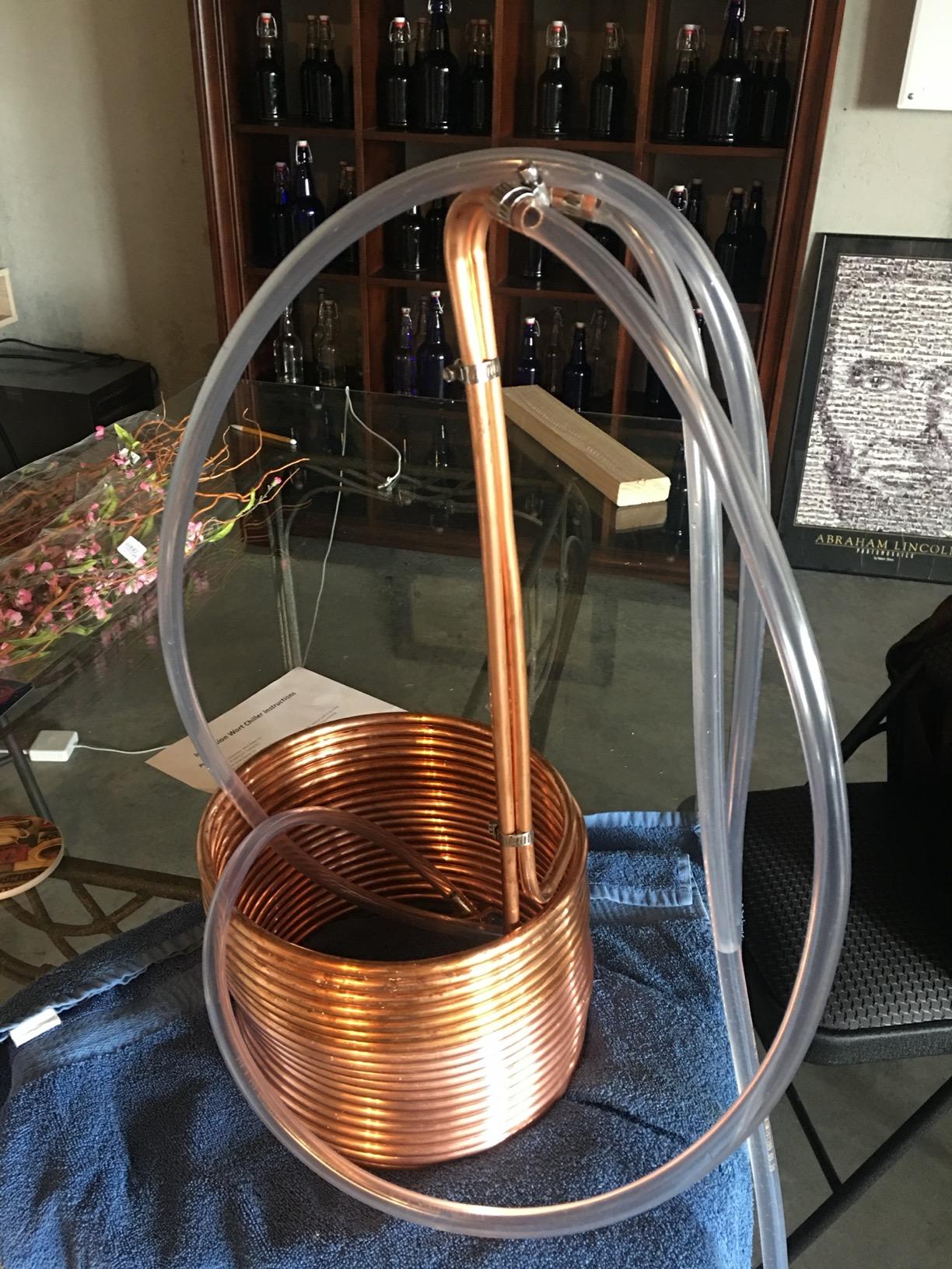 Stainless Steel Immersion Wort Chiller customer photo 1
