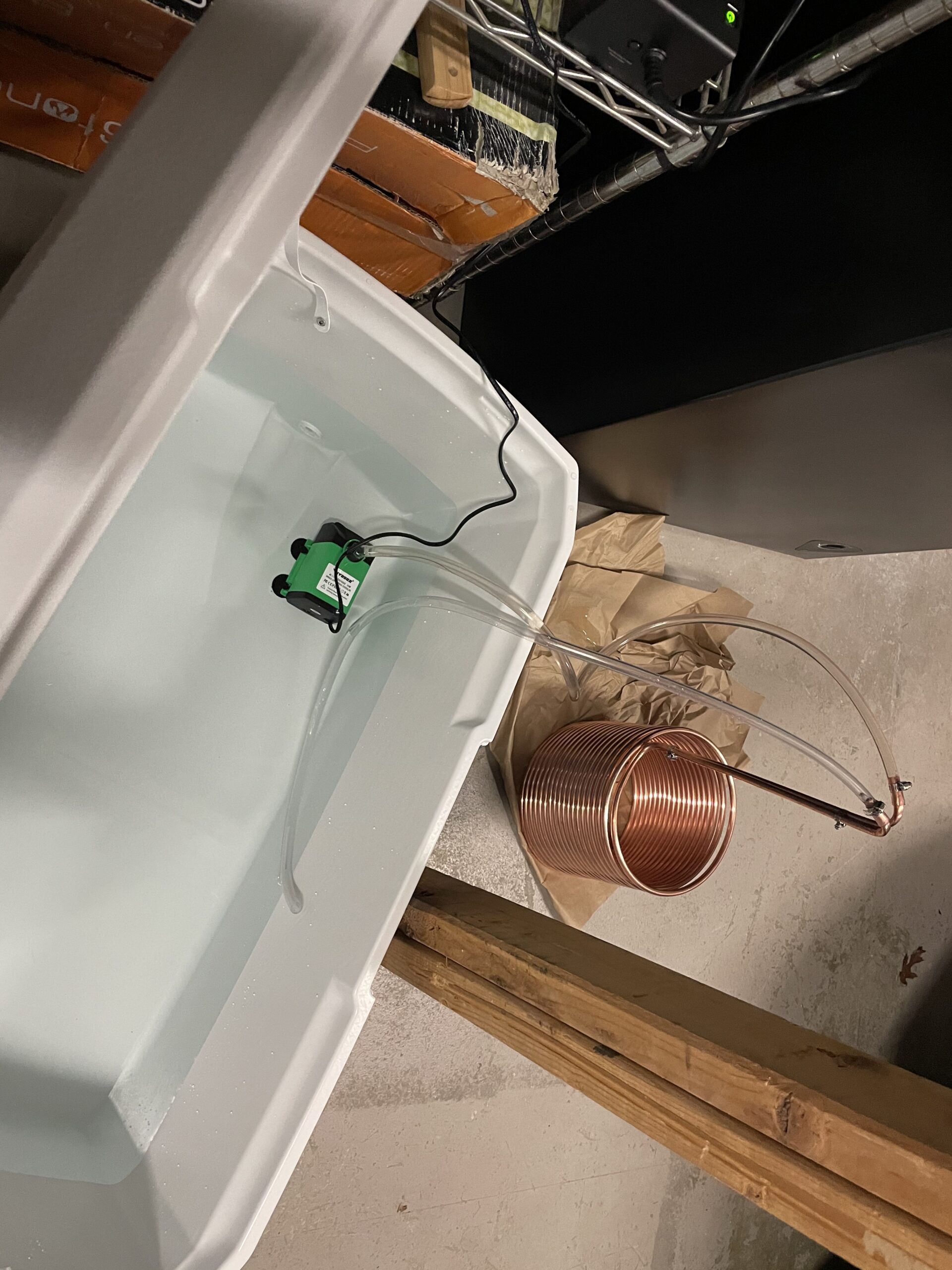 Stainless Steel Immersion Wort Chiller customer photo 2