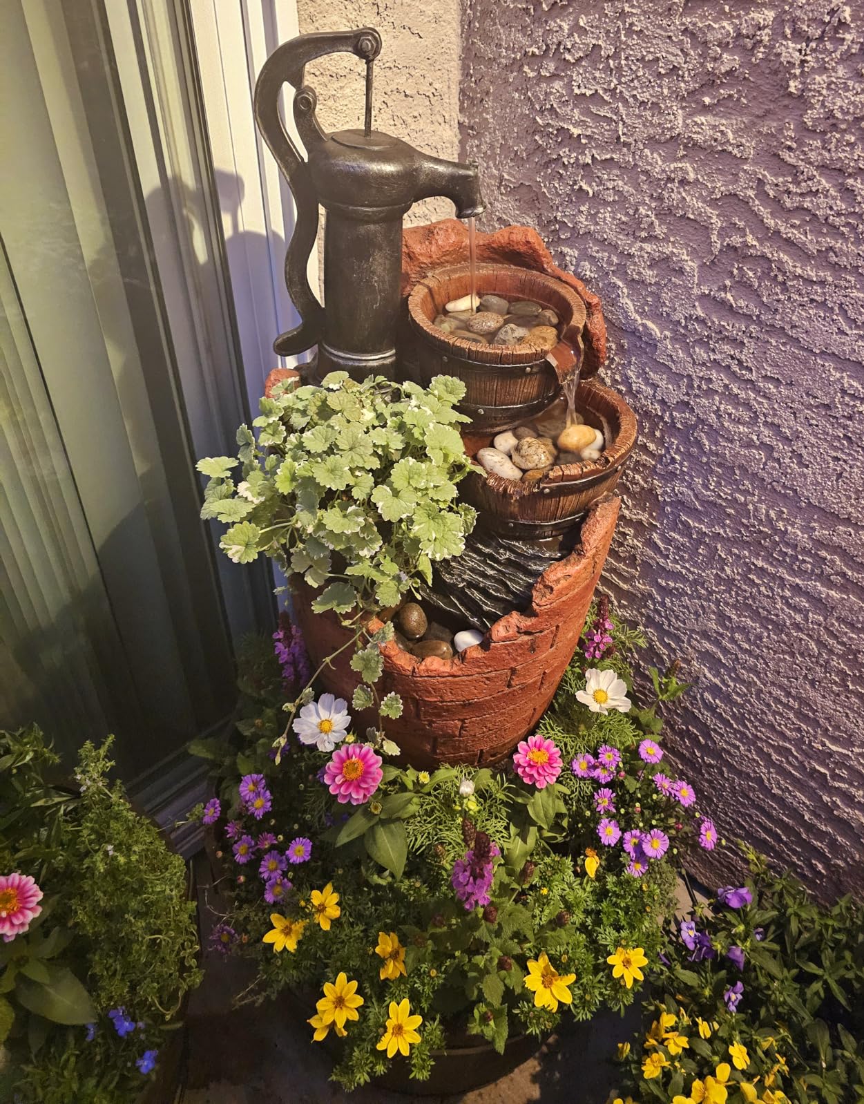 Glenville Water Pump Cascading Water Fountain customer photo 2
