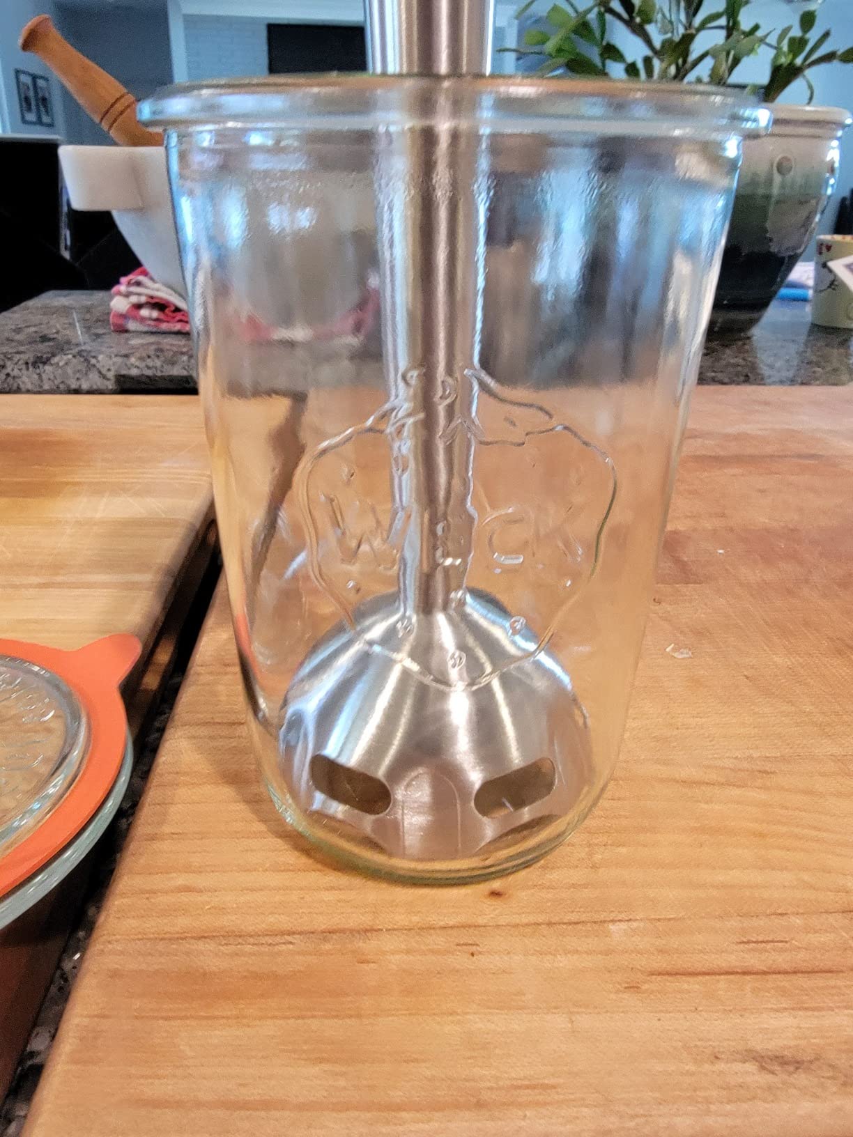 All-Clad Electrics Stainless Steel Immersion Blender 2 Piece Turbo Function 600 Watts Detachable, Variable Speed Control, Hand Blender, 9-1/4-inch customer photo 1