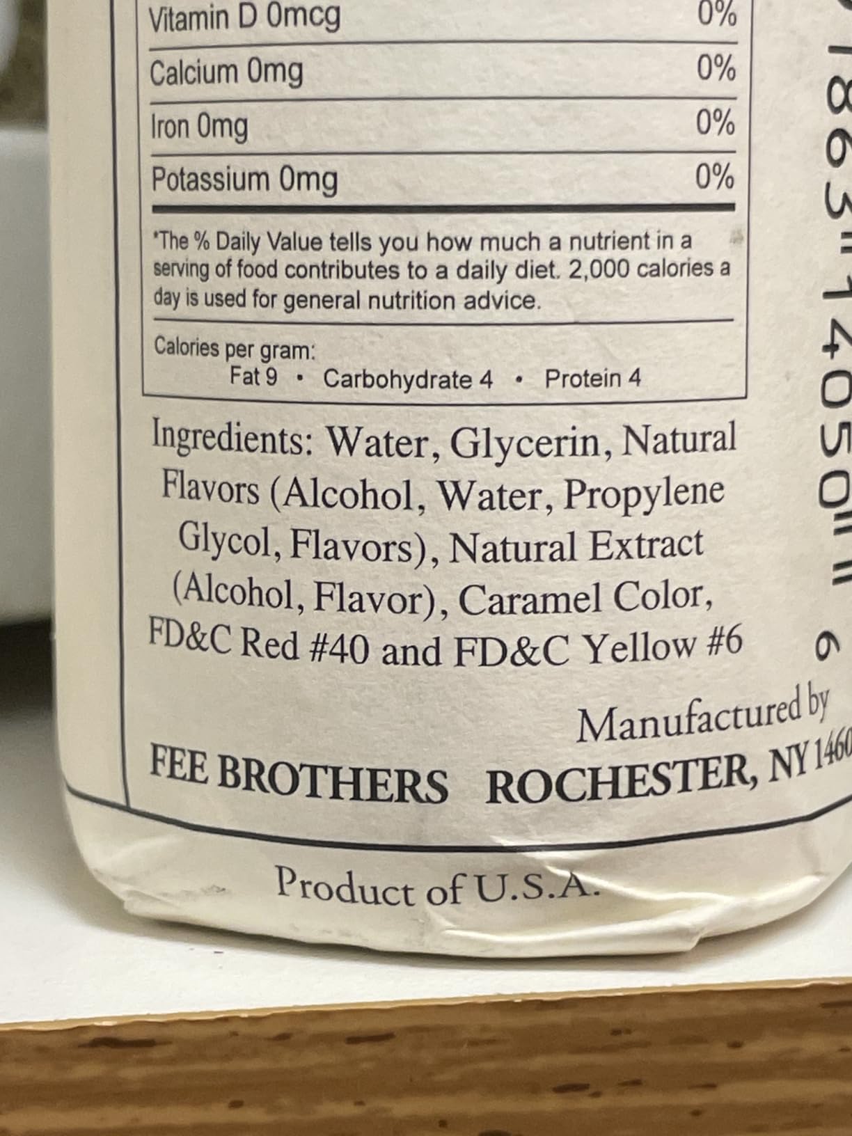 Fee Brothers Old Fashion Aromatic Bitters 5oz customer photo 2