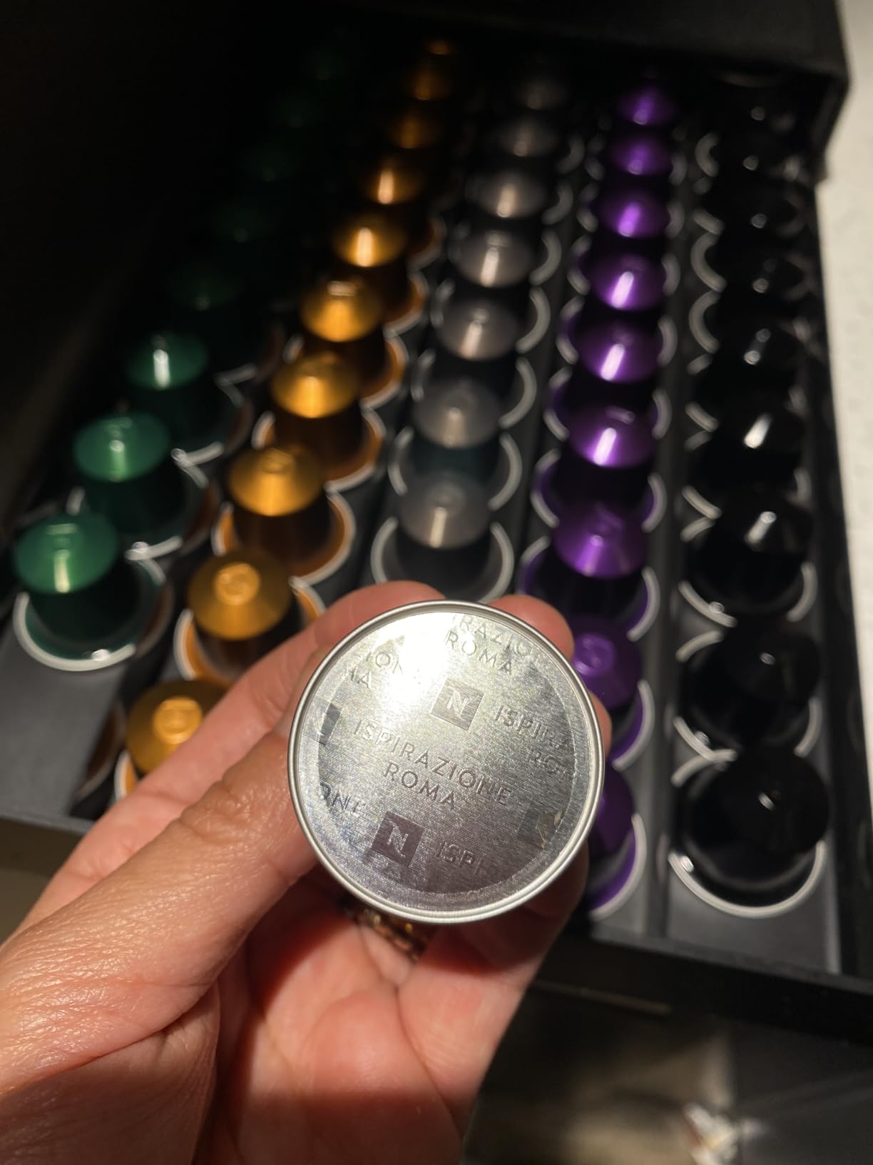 Nespresso Capsules Original Line, Ispirazione Favorites Variety Pack, Medium & Dark Roast Espresso Coffee, 50 Count Coffee Pods customer photo 1