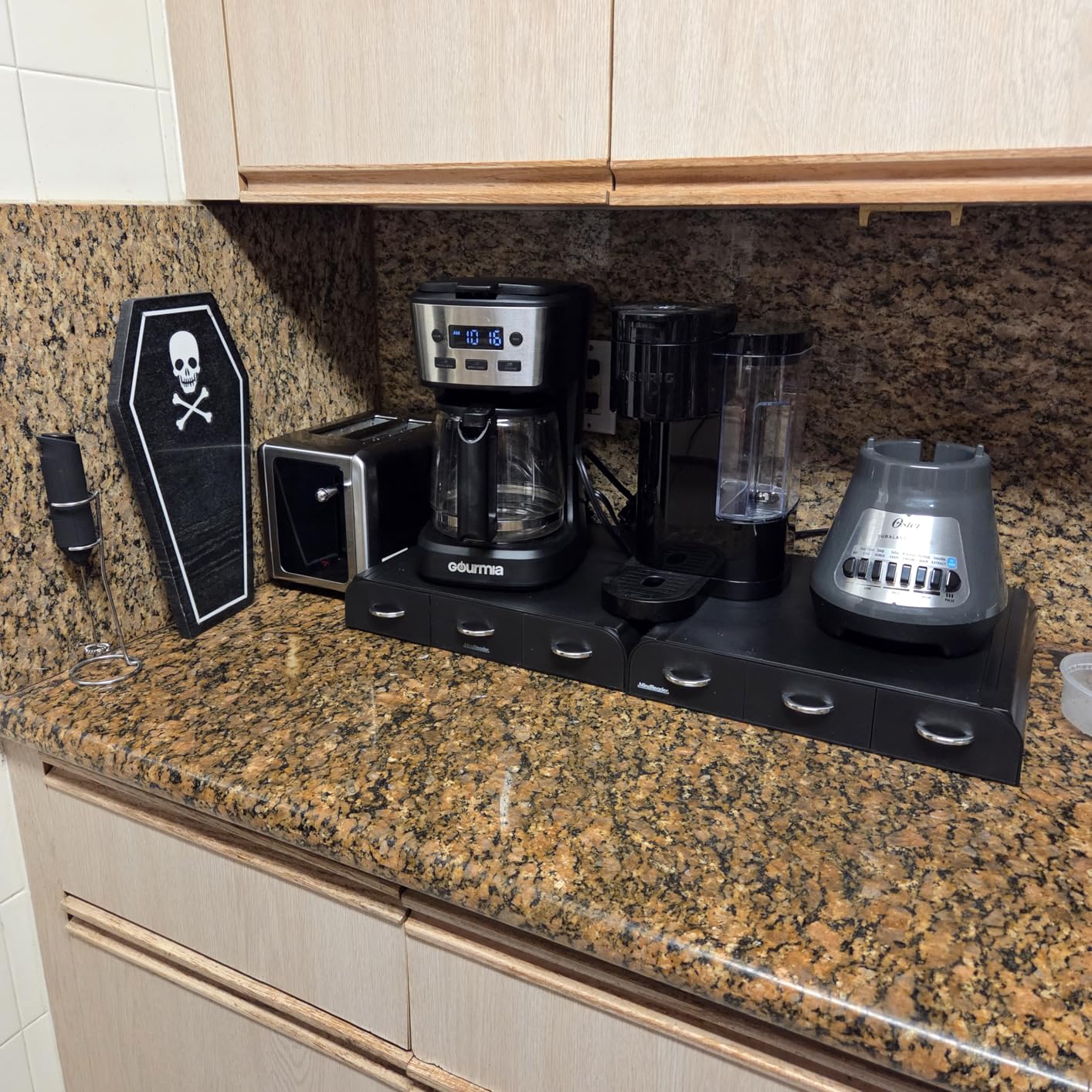 Mind Reader Single Serve Coffee Pod Organizer with 3 Drawers, 36 Pod Capacity, 13.5