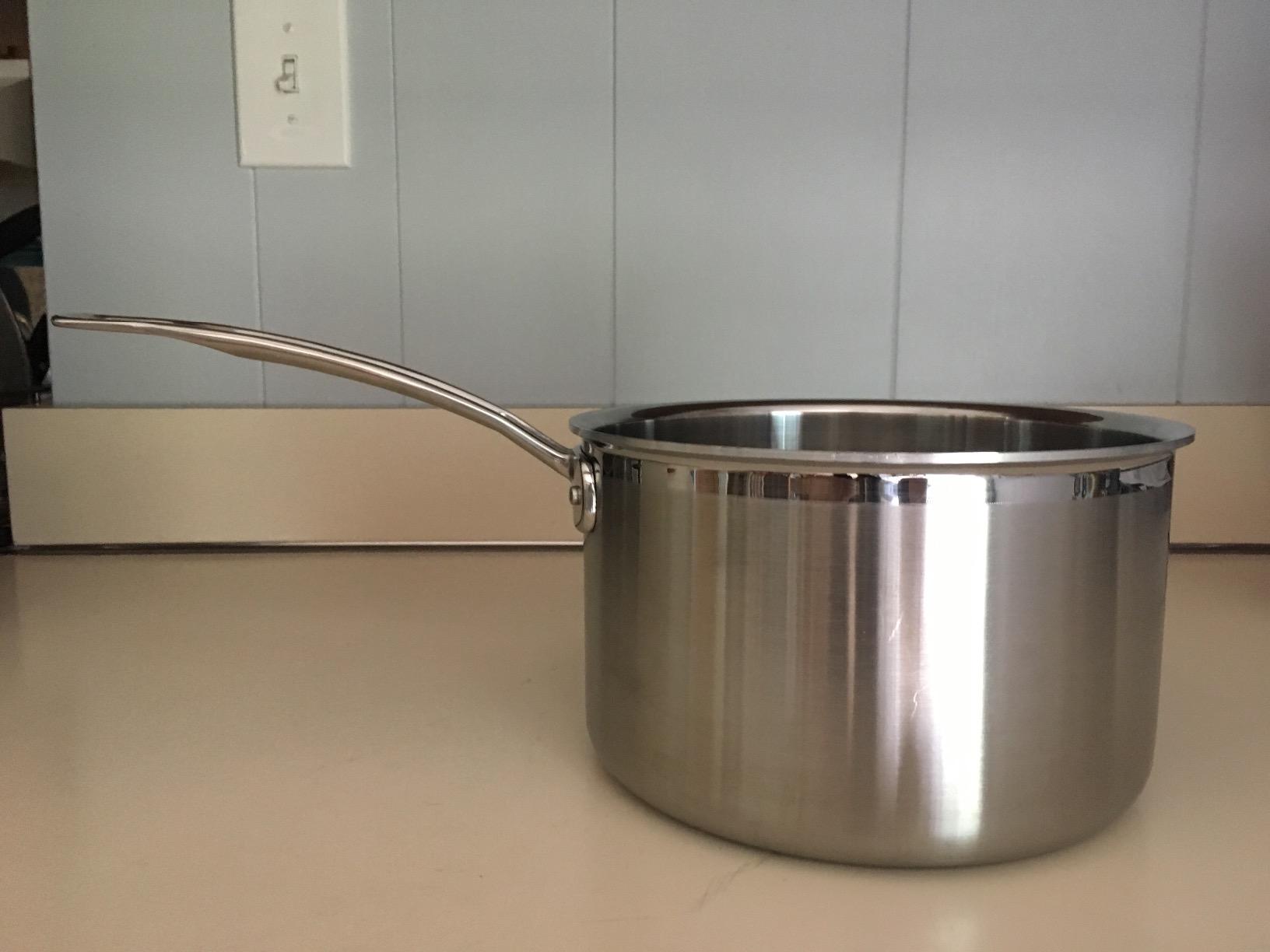 Cuisinart 1.5 Quart Multiclad Pro Triple Ply Saucepan w/Cover, MCP19-16N customer photo 2