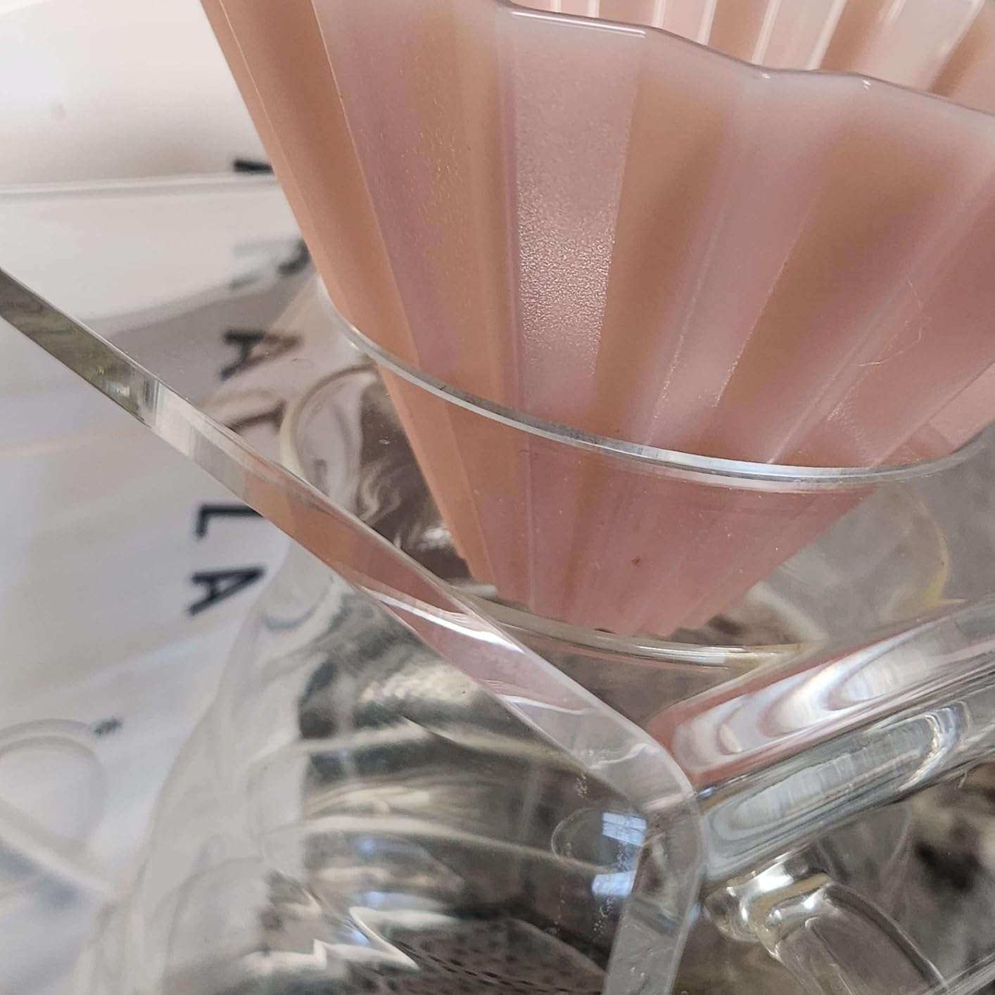 HARIO V60 Coffee Dripper Acrylic Stand With Drip Tray customer photo 2