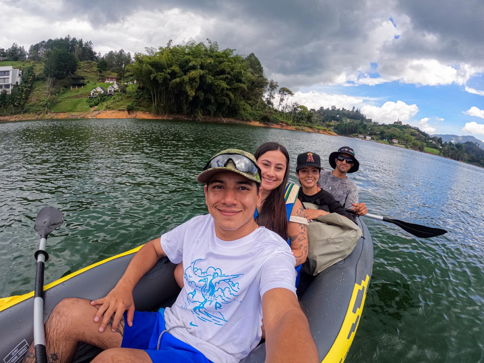 Intex 68307EP Explorer K2 Inflatable Kayak Set for 2-Person with Aluminum Oars and Pump customer photo 2