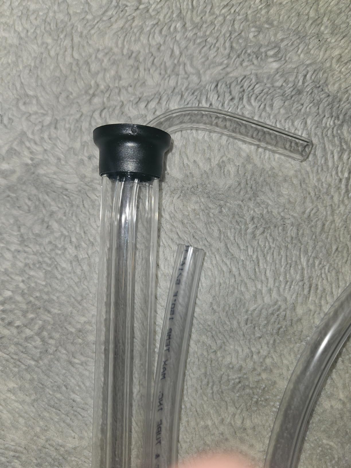 Fermtech Mini Auto-Siphon - Clear Siphon with 3ft Food - Grade Vinyl Hose - Effortless Bottling for 1 Gallon Jugs, Wine, Beer, Mead & Kombucha - 3/8in customer photo 1