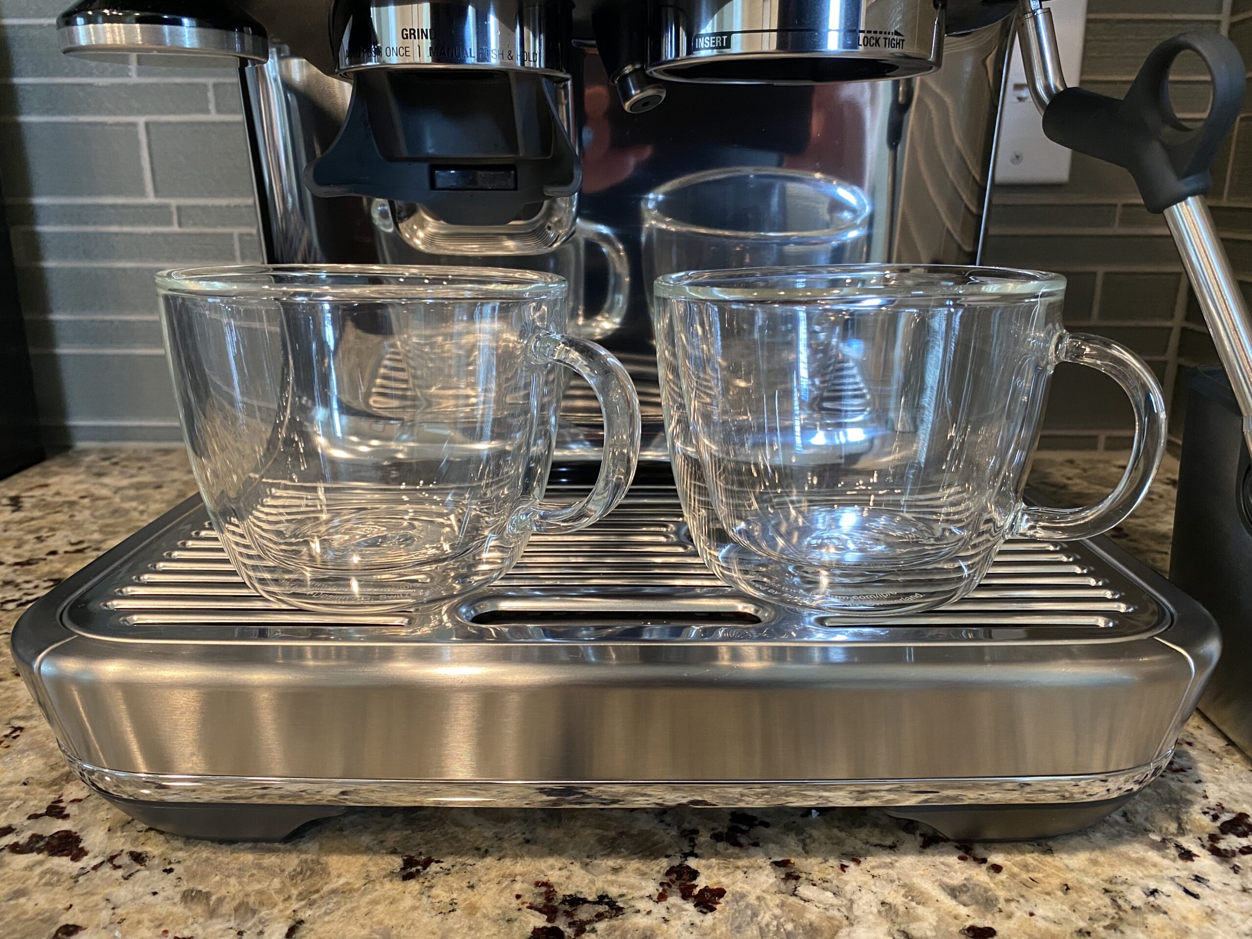 Bodum 10oz Bistro Double Wall Insulated Mug, High-Heat Borosilicate Glass, Set of 2, Clear customer photo 2