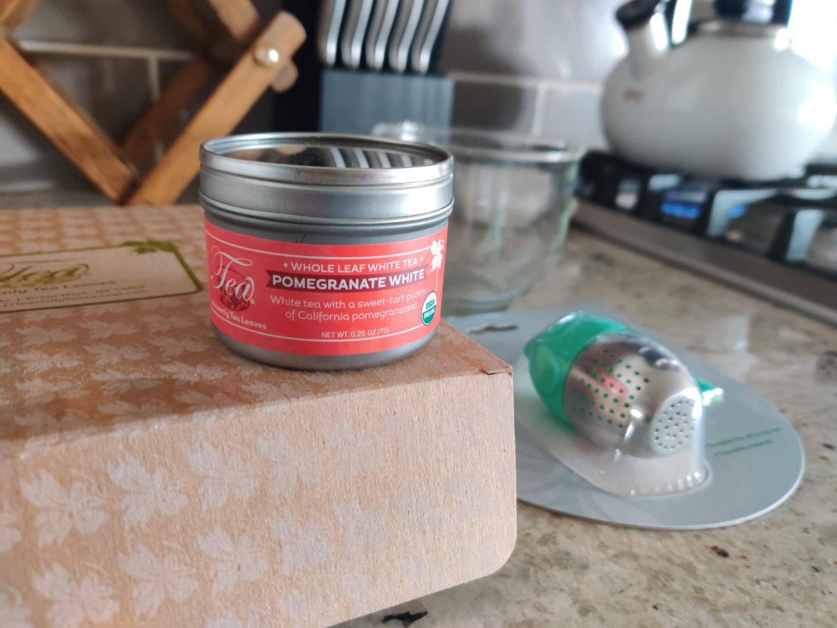 Heavenly Tea Leaves Organic 9 Flavor Variety Pack, Loose Leaf Tea Sampler Gift Set (Approx. 90 Cups) customer photo 2