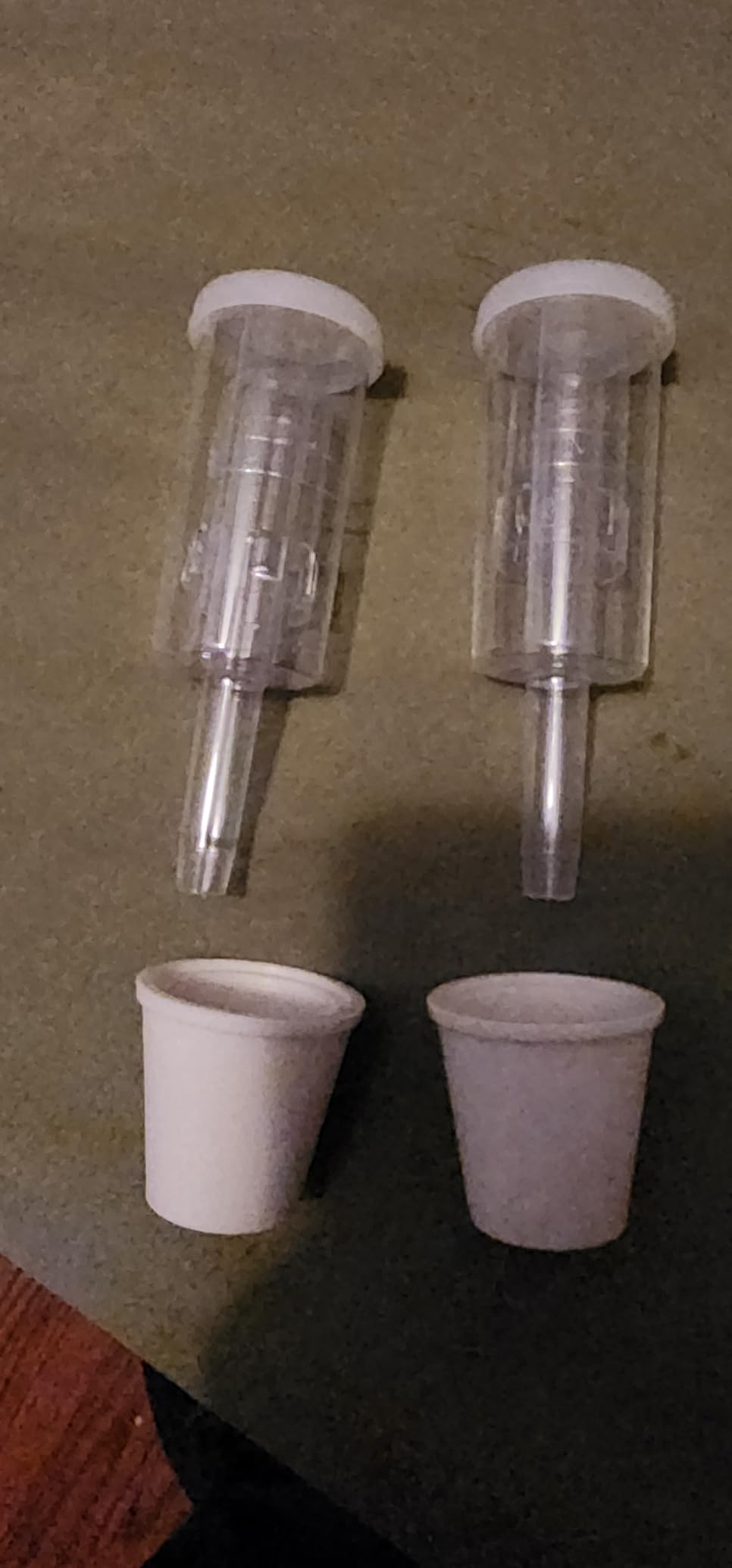 Fastrack 3 Piece Airlock for Fermentation Hydrolocks for Fermenting Wine and Beer with Drilled Rubber Stopper Durable Carboy Bung with transparent Airlock Set used for Fermentation Set of 3 customer photo 1