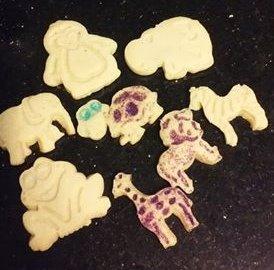 R&M Animal Cookie Stamper, Zoo Animal, Giraffe, Zebra, Lion, Elephant, Turtle, Hippo, Penguin, Frog, 2 Inch, 8 Piece Set customer photo 2