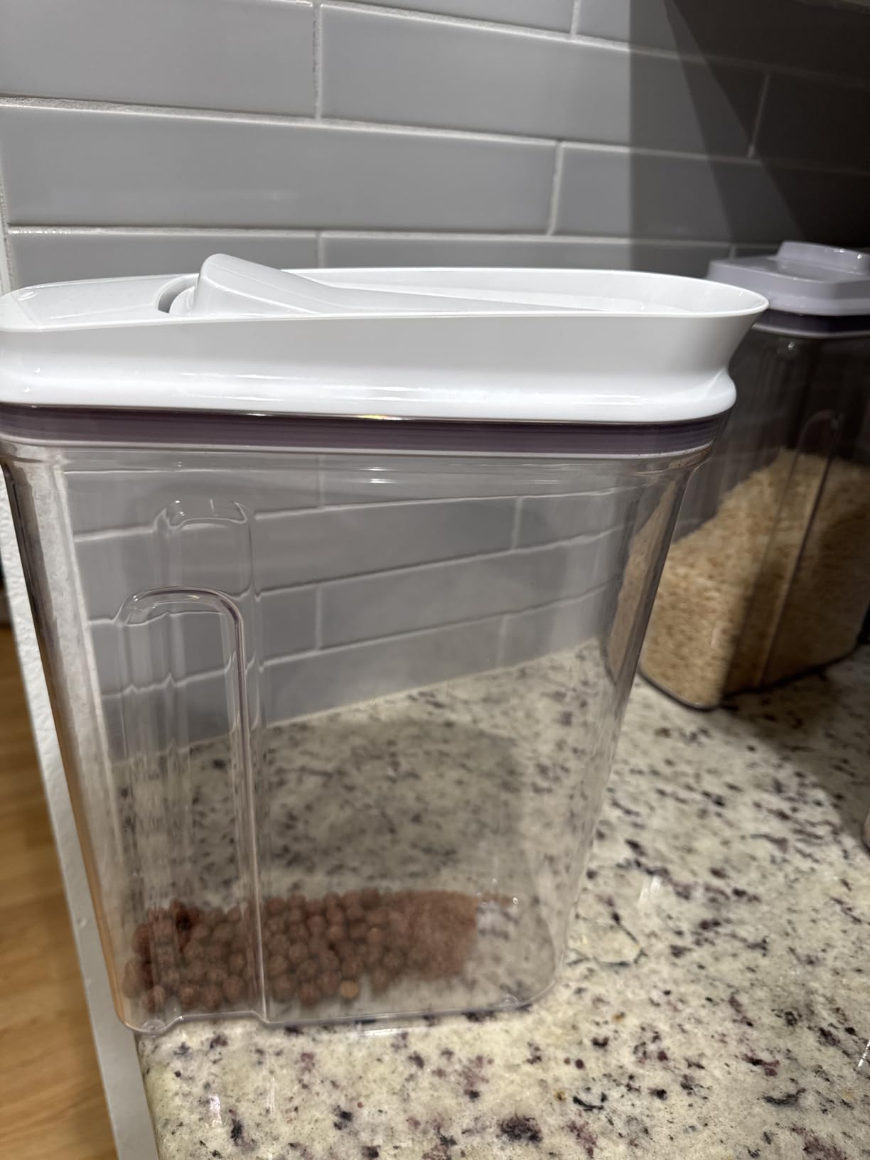 OXO Good Grips Airtight POP Large Cereal Dispenser (4.5 Qt) customer photo 1