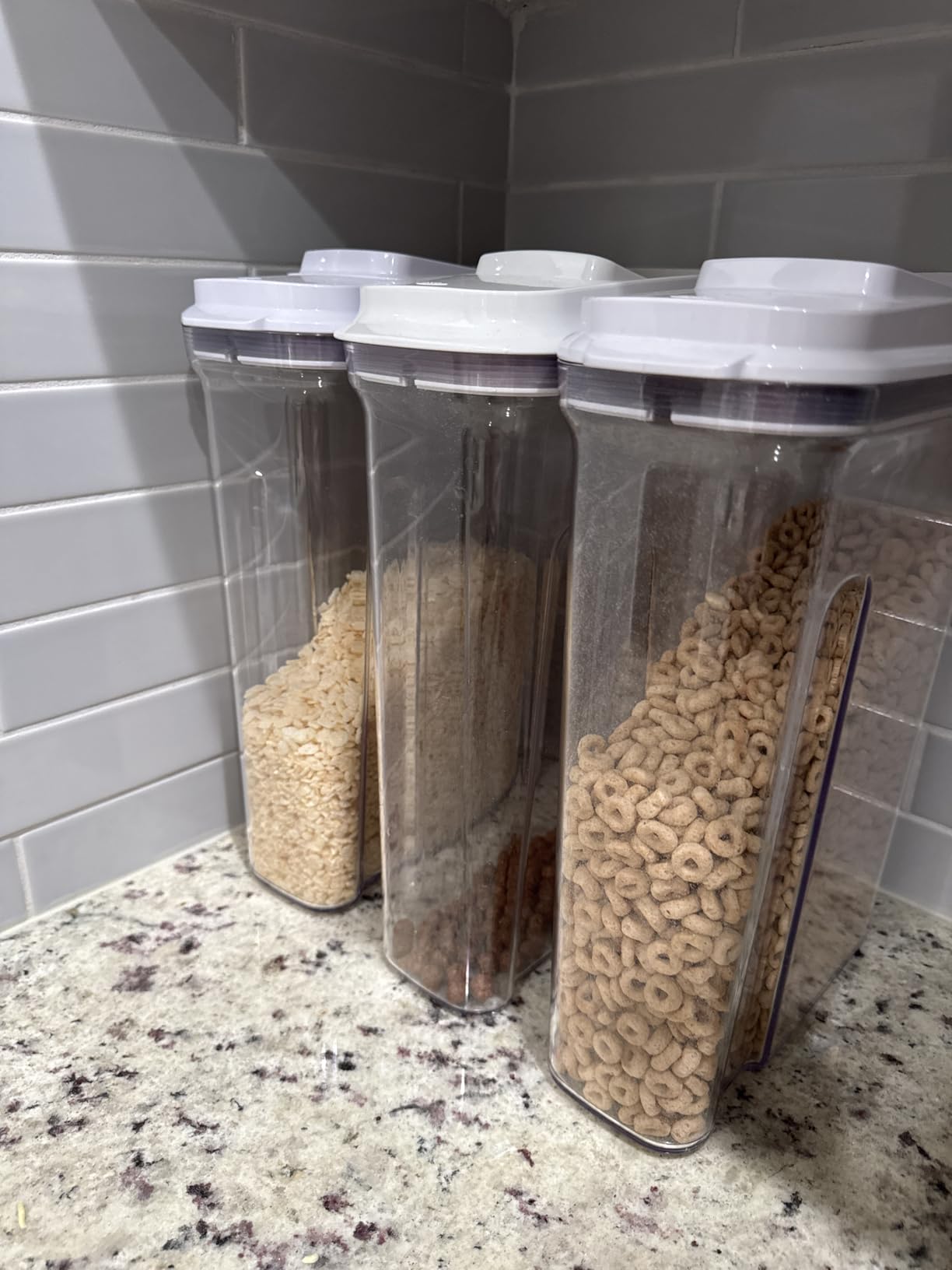 OXO Good Grips Airtight POP Large Cereal Dispenser (4.5 Qt) customer photo 2