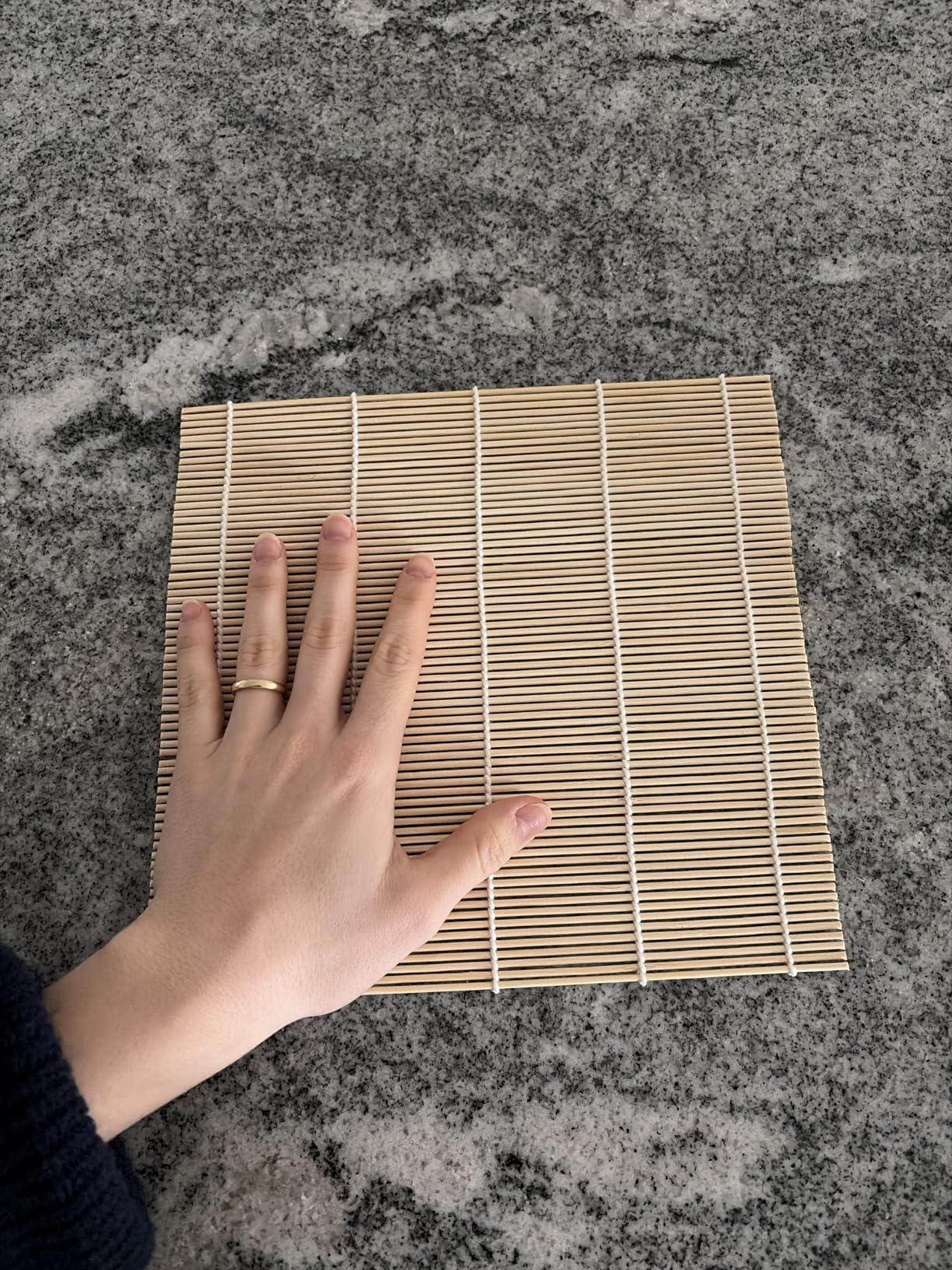 Bamboo Sushi Rolling Mat customer photo 1