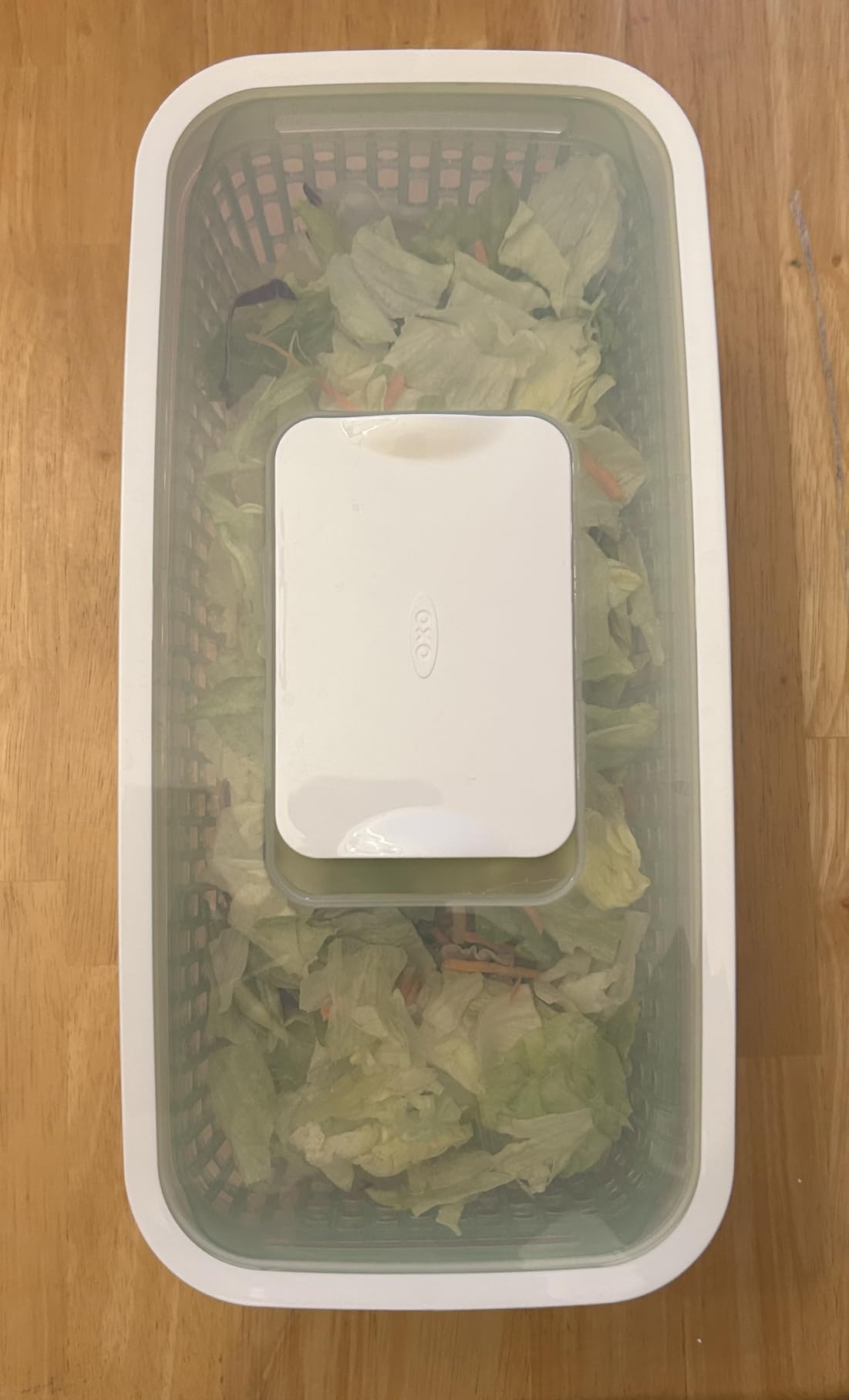 OXO Good Grips GreenSaver Produce Keeper - Large, White customer photo 1