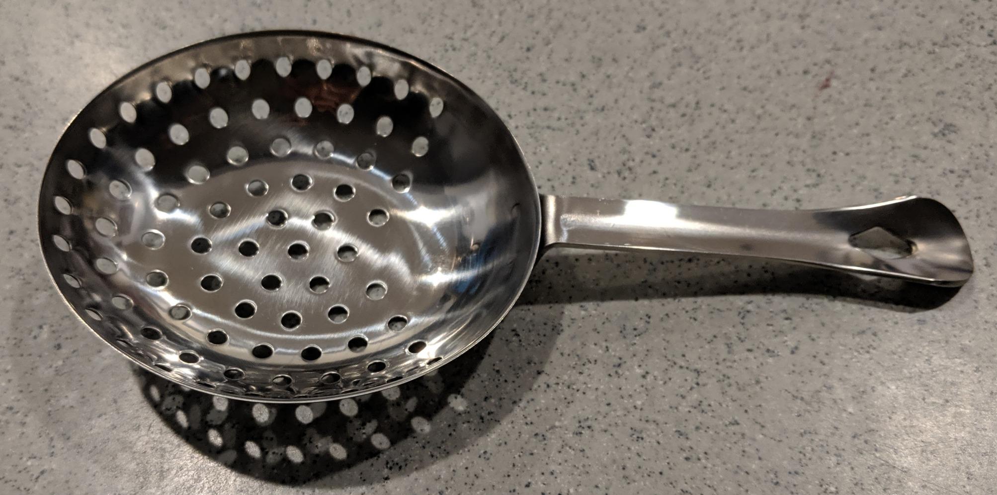 HIC Kitchen Bar Julep Bar Strainer, 18/8 Stainless Steel customer photo 1