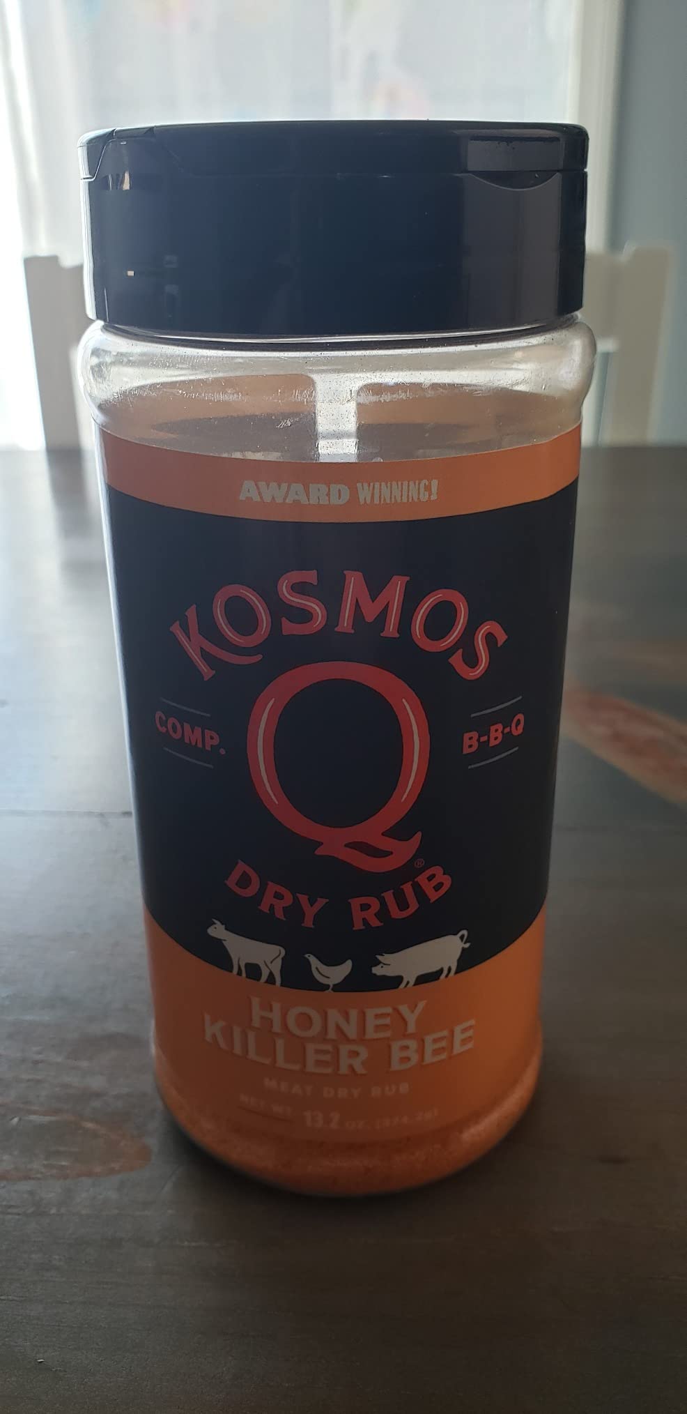 Kosmos Q Honey Killer Bee BBQ Dry Rub, Sweet Seasoning with Brown Sugar, Honey, Garlic & Paprika for Chicken, Pork, Turkey, Ribs and More customer photo 2