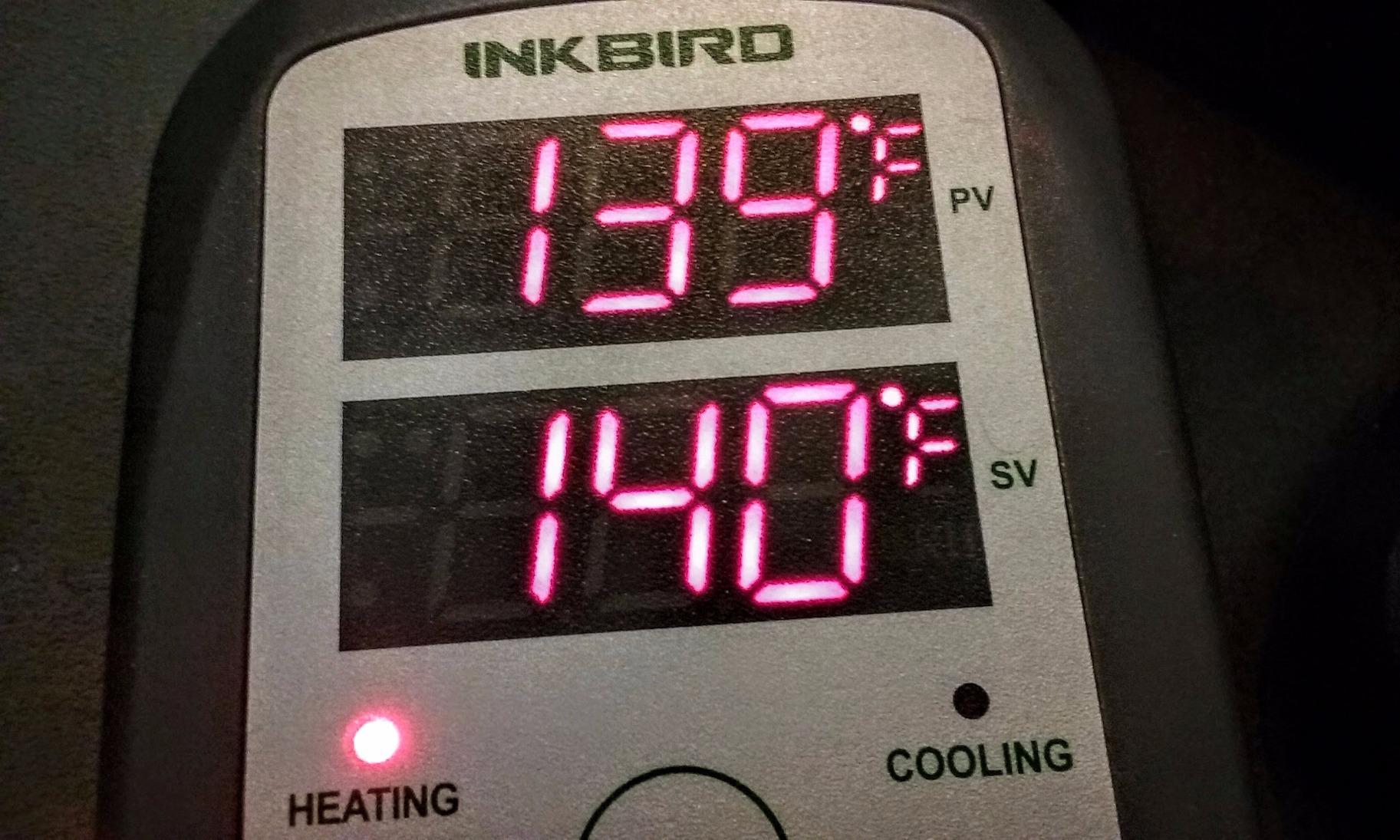 Inkbird ITC-308 Digital Temperature Controller Outlet Thermostat 2-Stage 1100W with Sensor Reptile Beer Brewing Kegs Fridge Cured Meat Breeding Growing customer photo 1