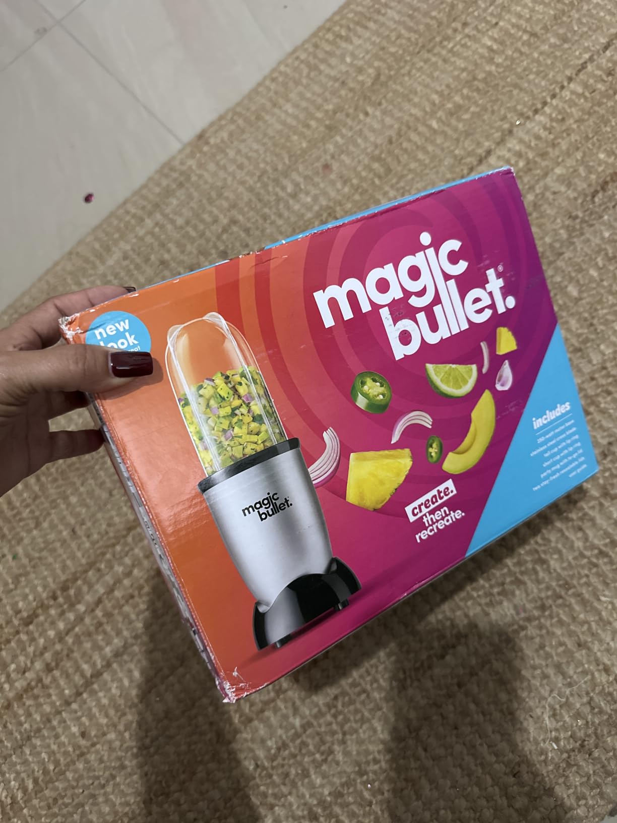 Magic Bullet Blender, Small, Silver, 11 Piece Set customer photo 1