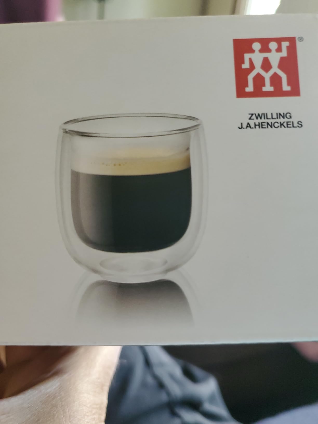 ZWILLING Sorrento 2-pc Double-Wall Glass Espresso Cup Set customer photo 1